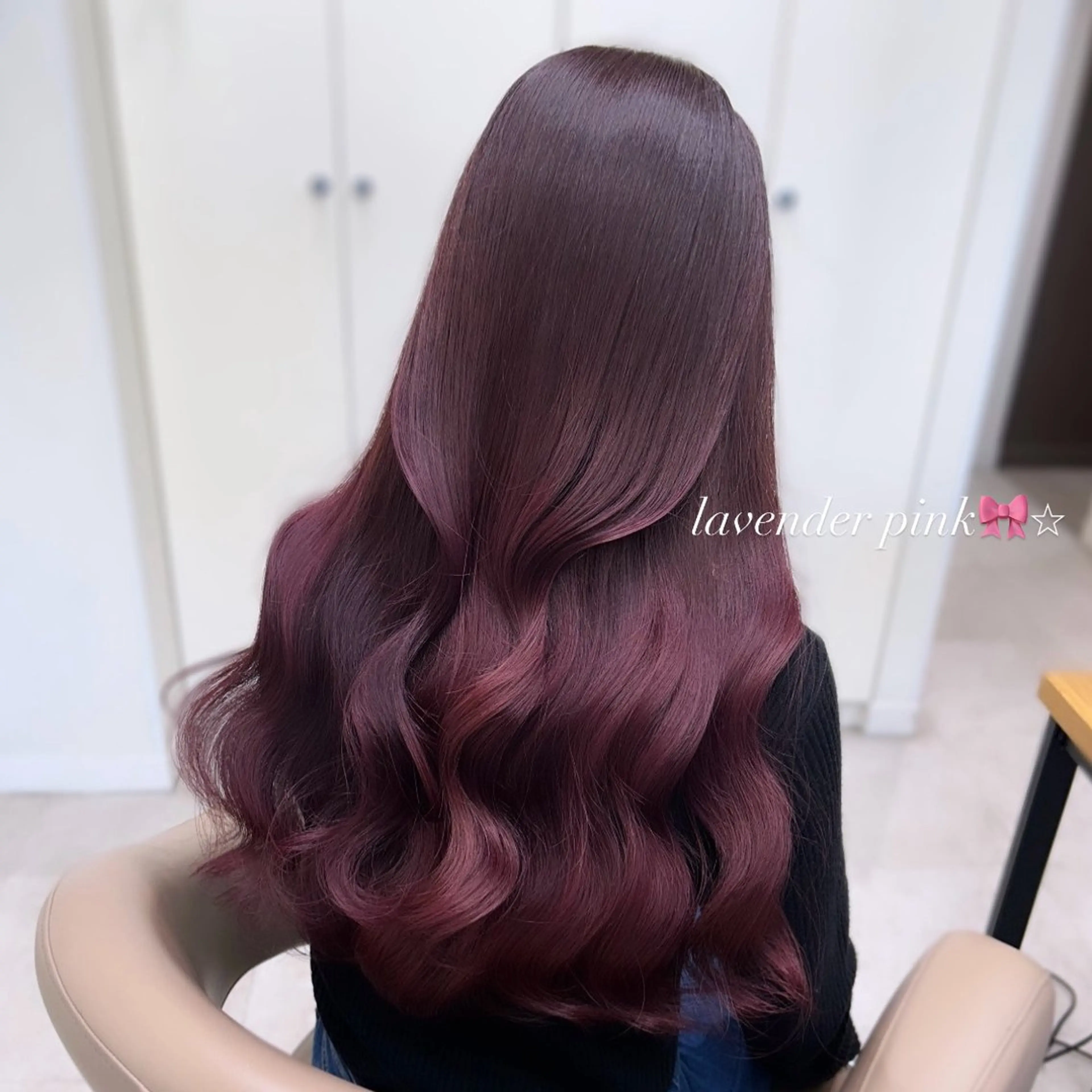 ロング カラー ブリーチ ブリーチなしカラー ブリーチなしWカラー 🎀韓国ヘア/amiのヘアスタイル