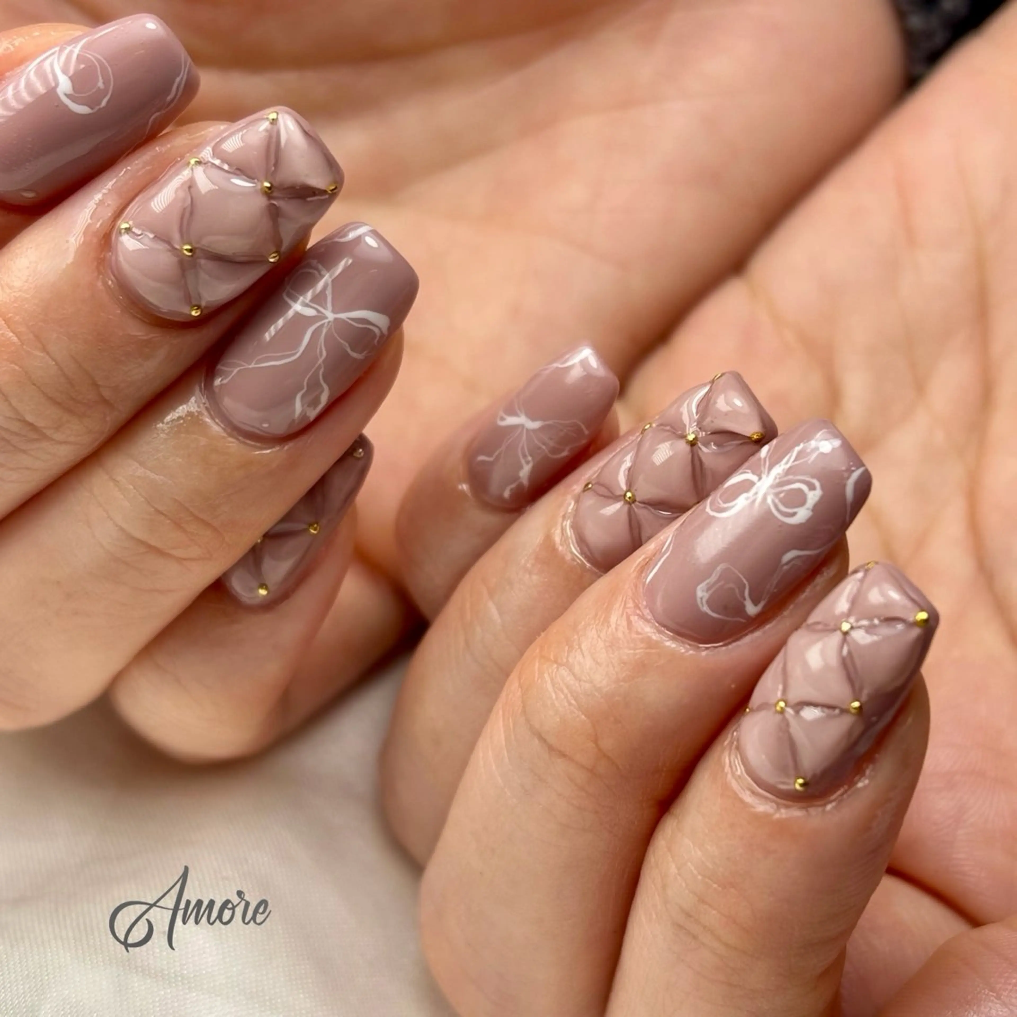 ネイル ジェルネイル キラキラネイル 韓国ネイル マグネットネイル パラジェル You kyehwaのネイルデザイン