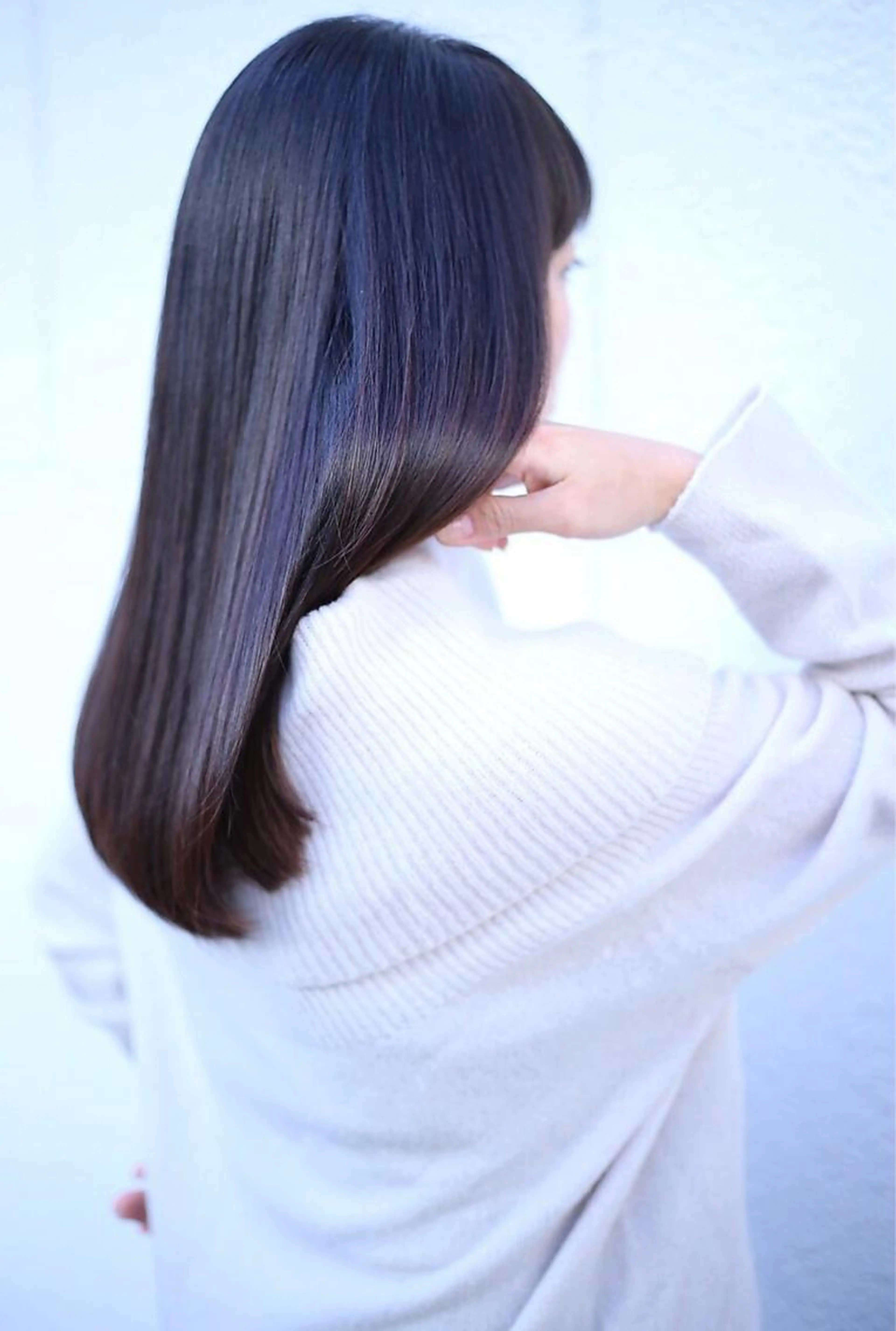 ロングカットの写真