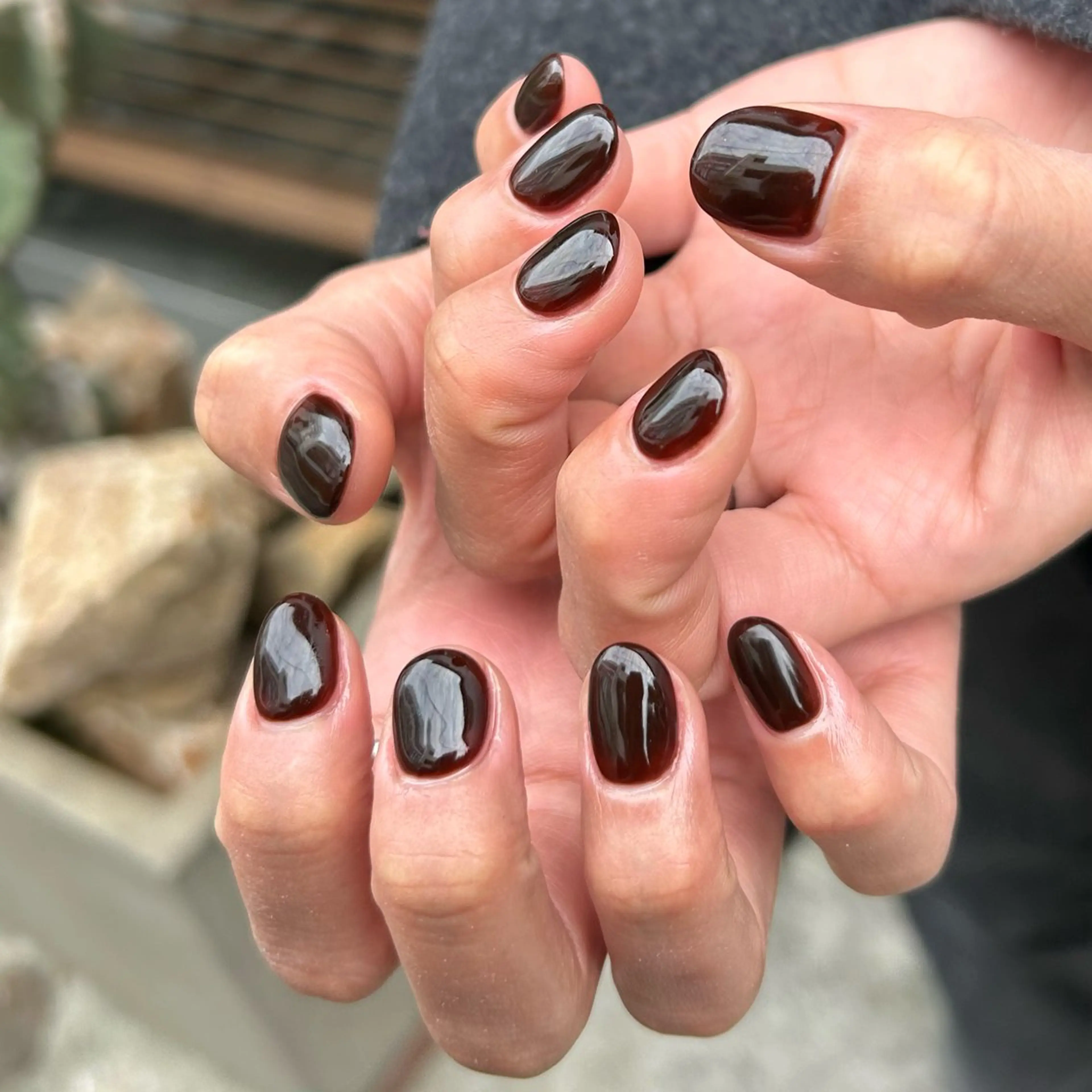 ネイル ワンカラーネイル Yumi シンプルネイルのネイルデザイン