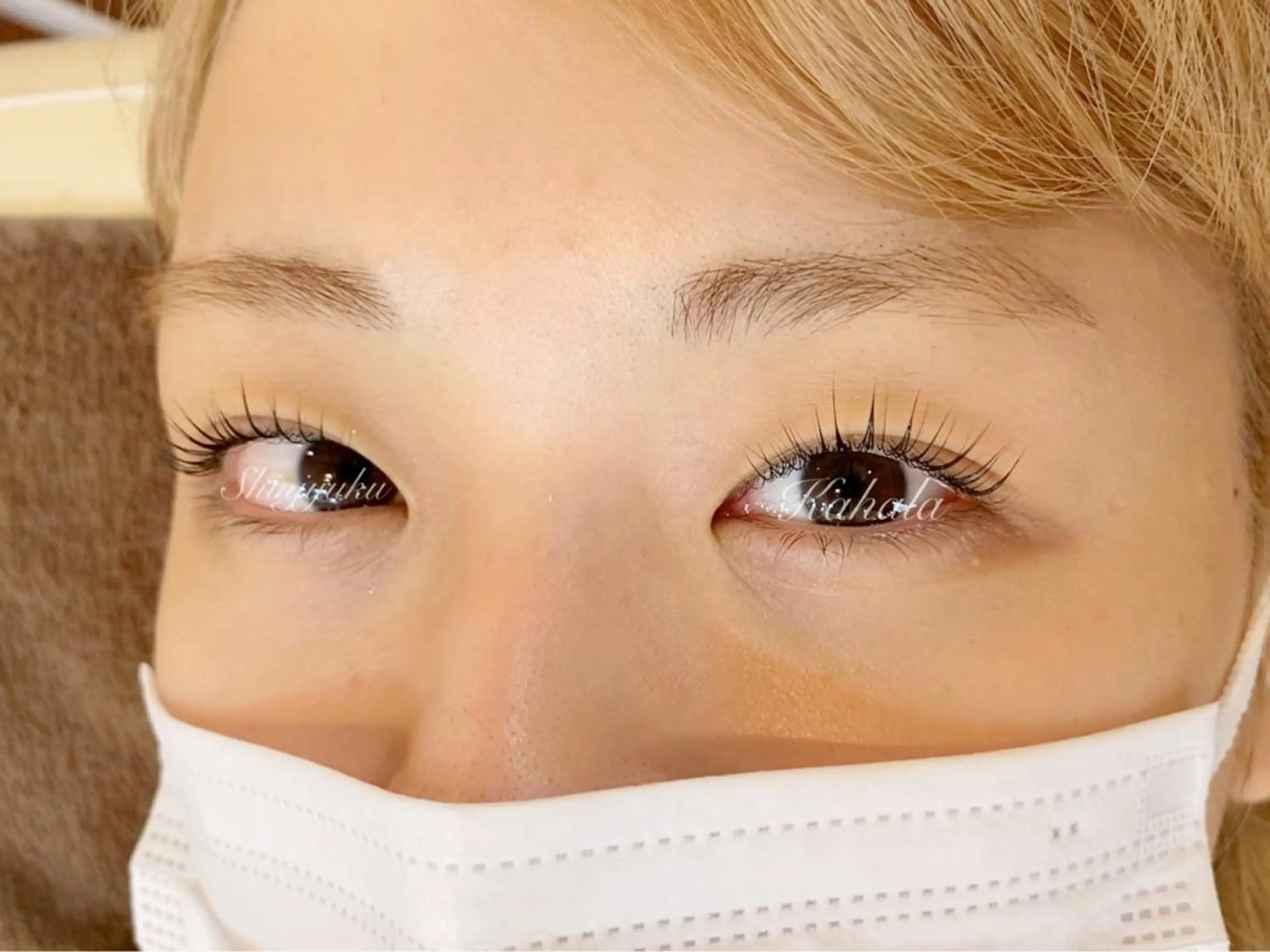 マツエク・マツパ パリジェンヌラッシュリフト Kahala KOMADAのマツエク・マツパデザイン