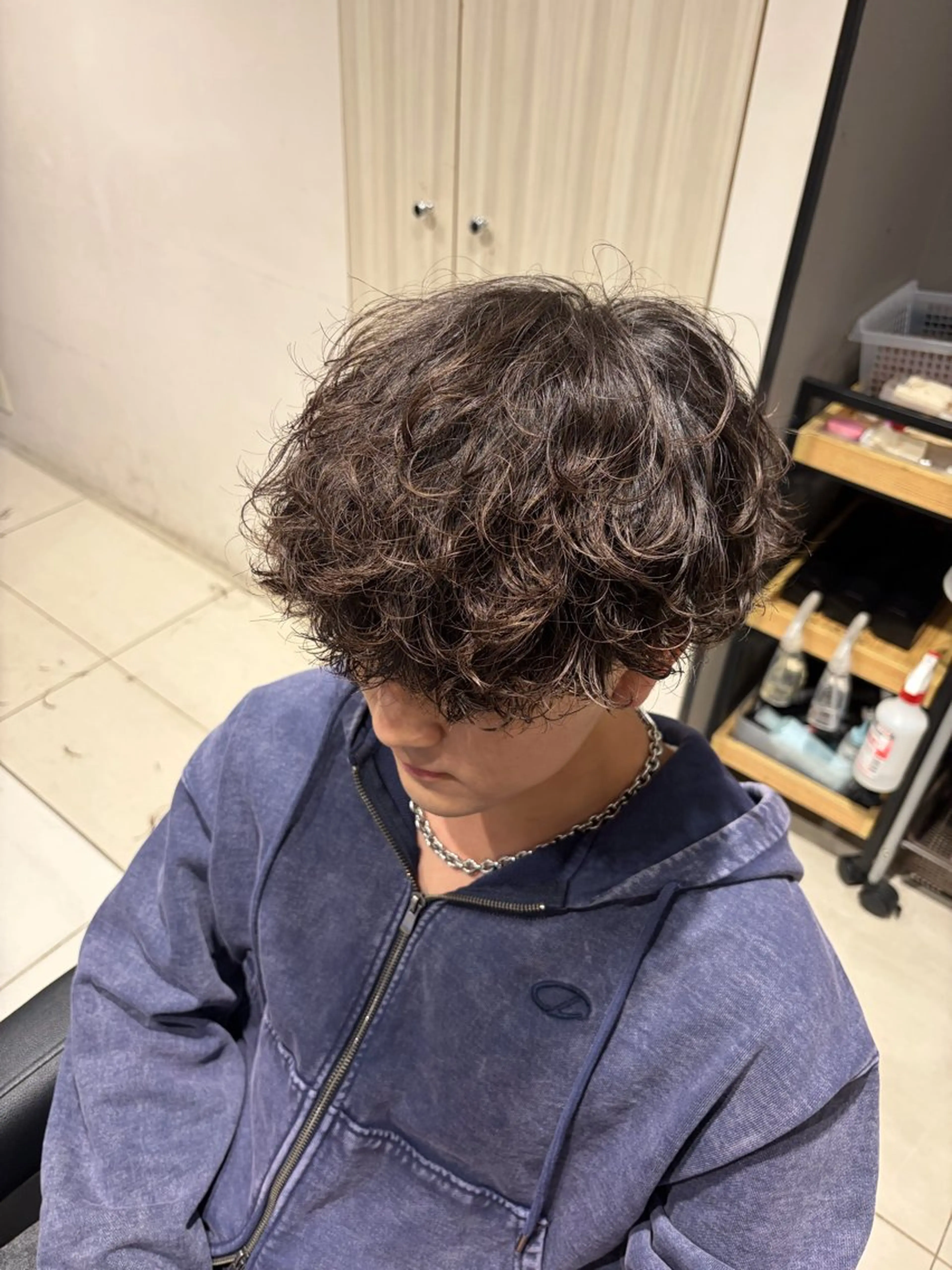 パーマ メンズ 関内/メンズパーマ/ 男性専門/菊池蒼大のヘアスタイル