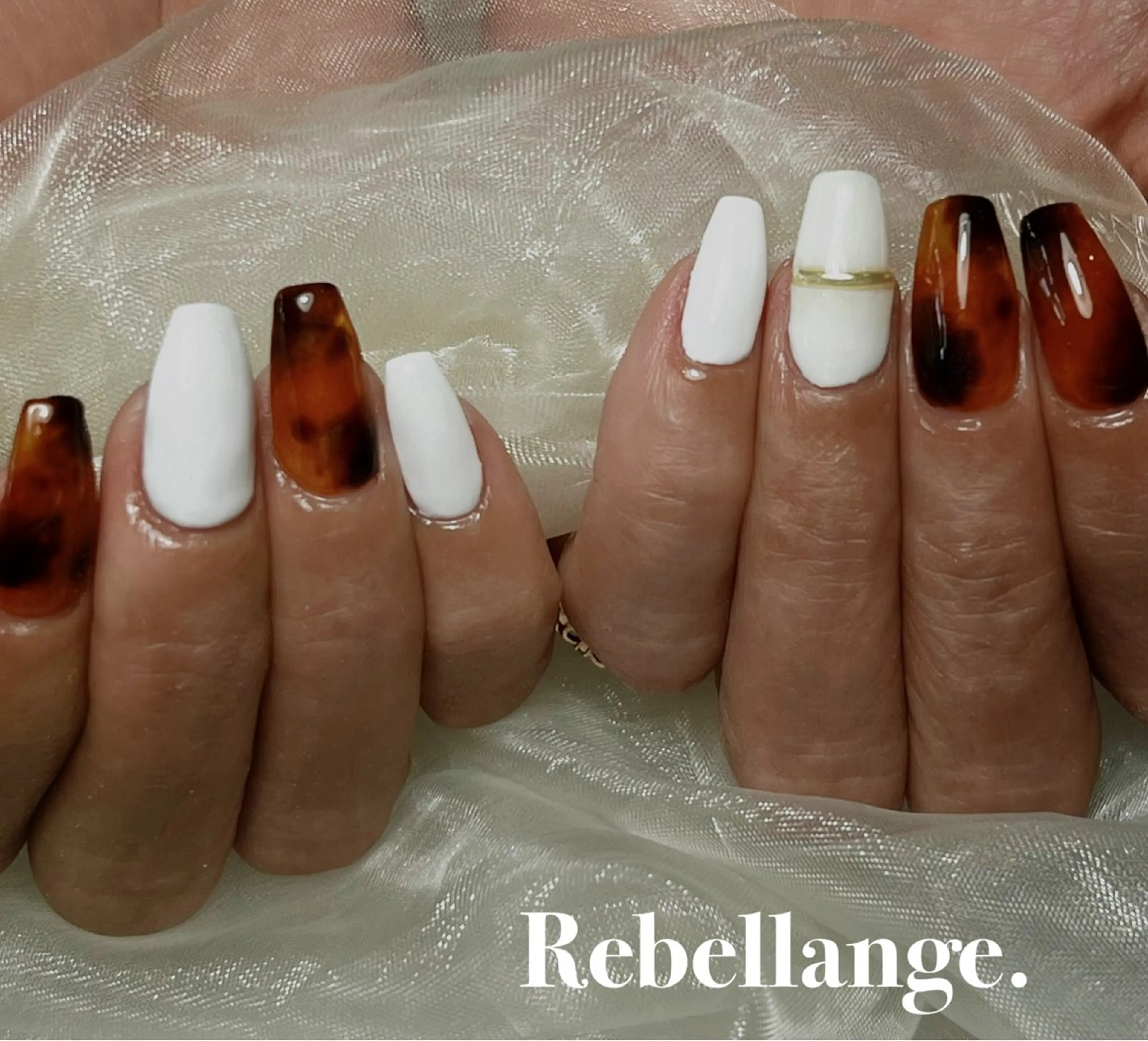 ネイル ハンドネイル Rebellange n.のネイルデザイン