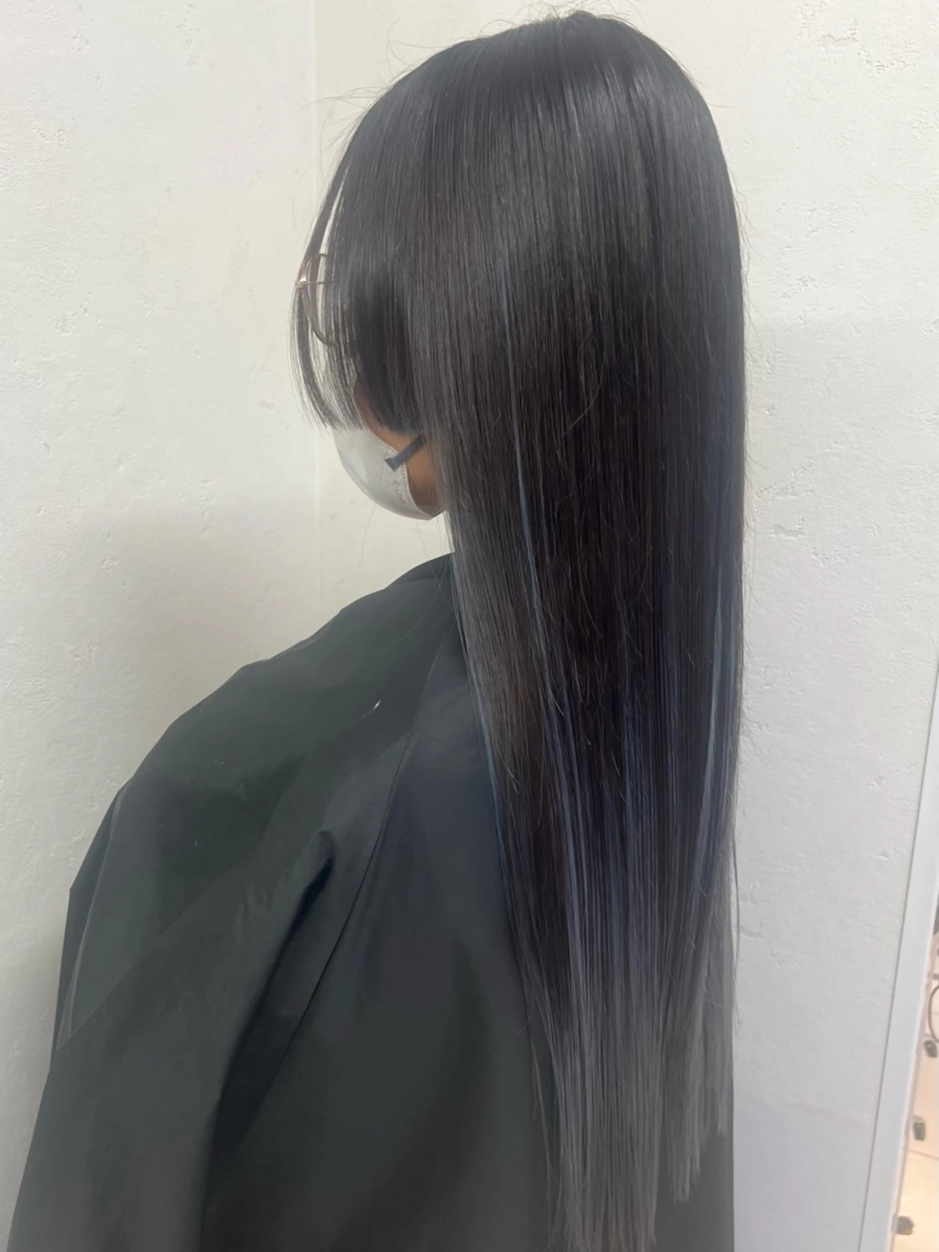 ロング カラー カット ヘアカラー ボブ/透明感カラー /さちかのヘアスタイル