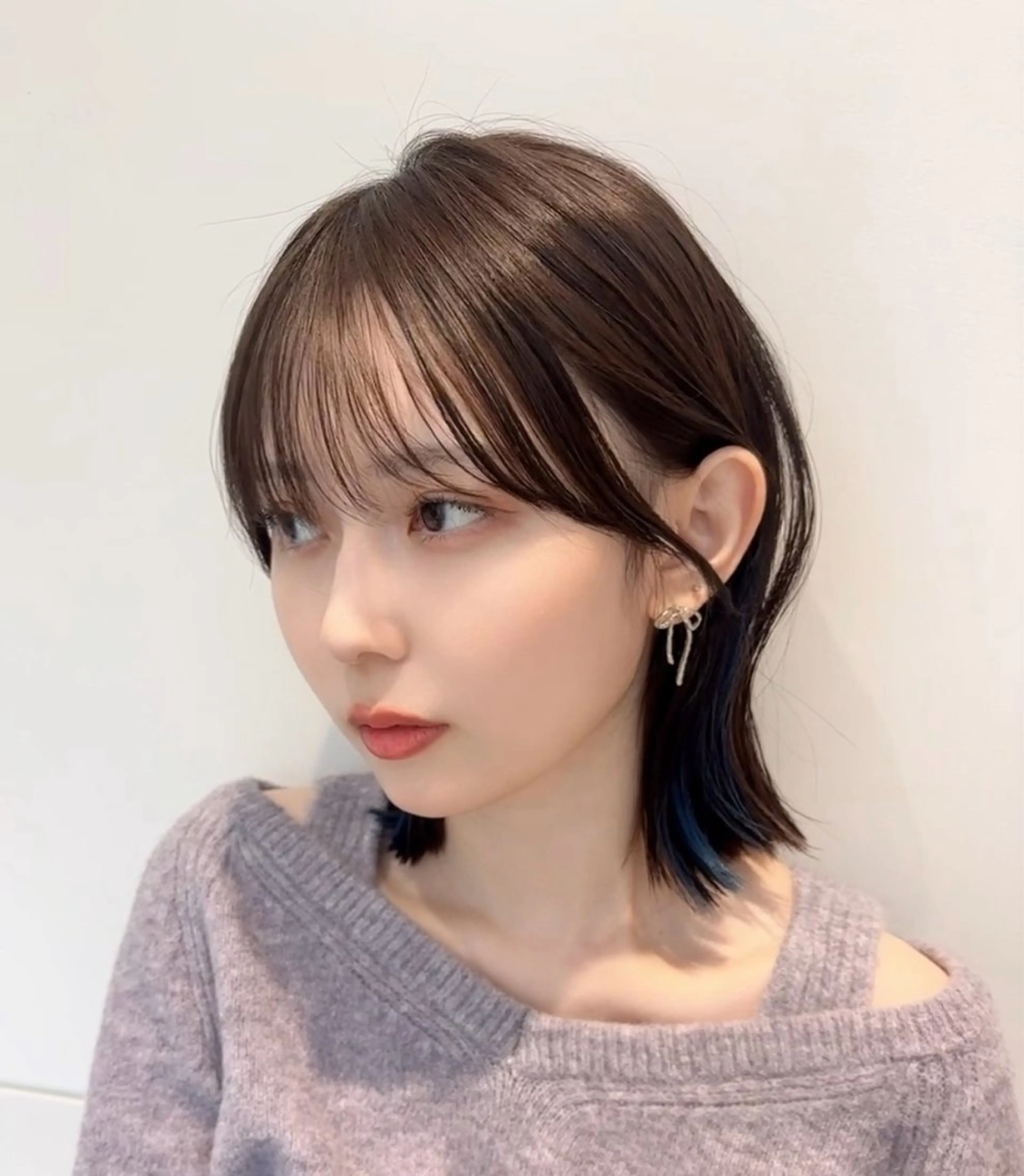 ミディアム カラー パーマ ボブ カット ヘアカラー 縮毛矯正 トリートメント 🍀本格ヘッドスパ 👑髪質改善🍀英司のヘアスタイル