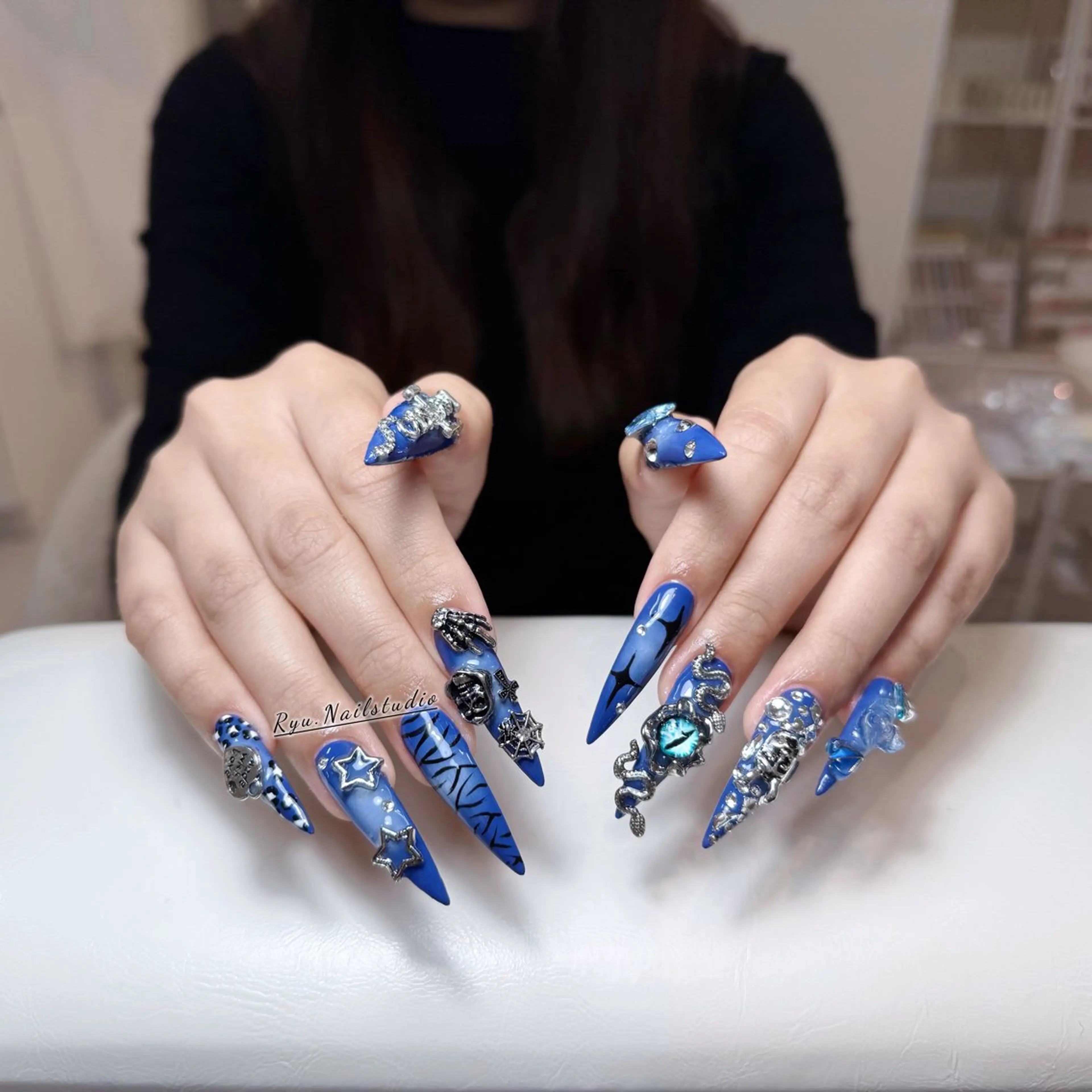 ネイル アートネイル ジェルネイル ニュアンスネイル シンプルネイル ネイルチップ Ryu nail studioのネイルデザイン