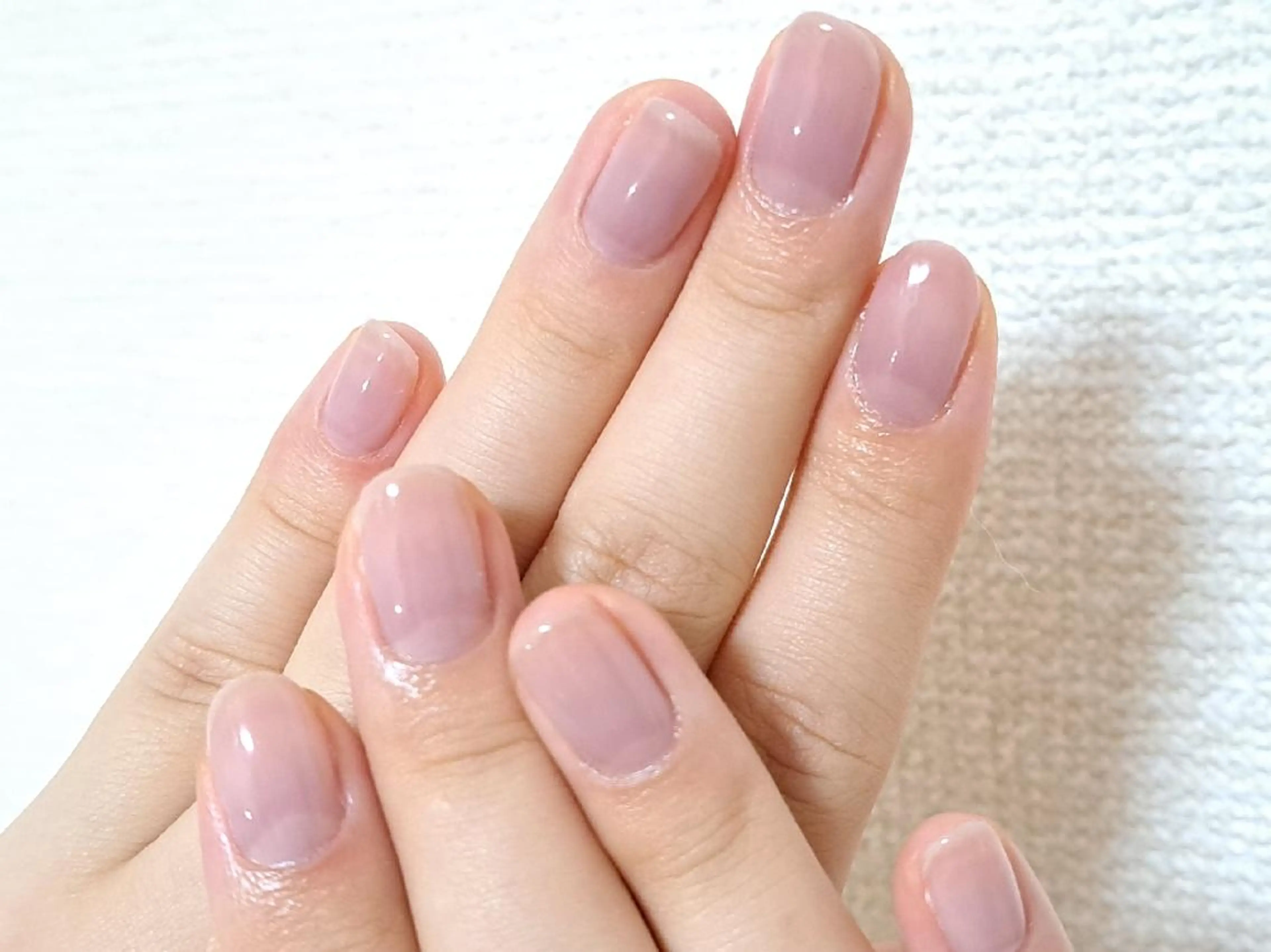 ネイル ワンカラーネイル Lupinus ルピナスのネイルデザイン