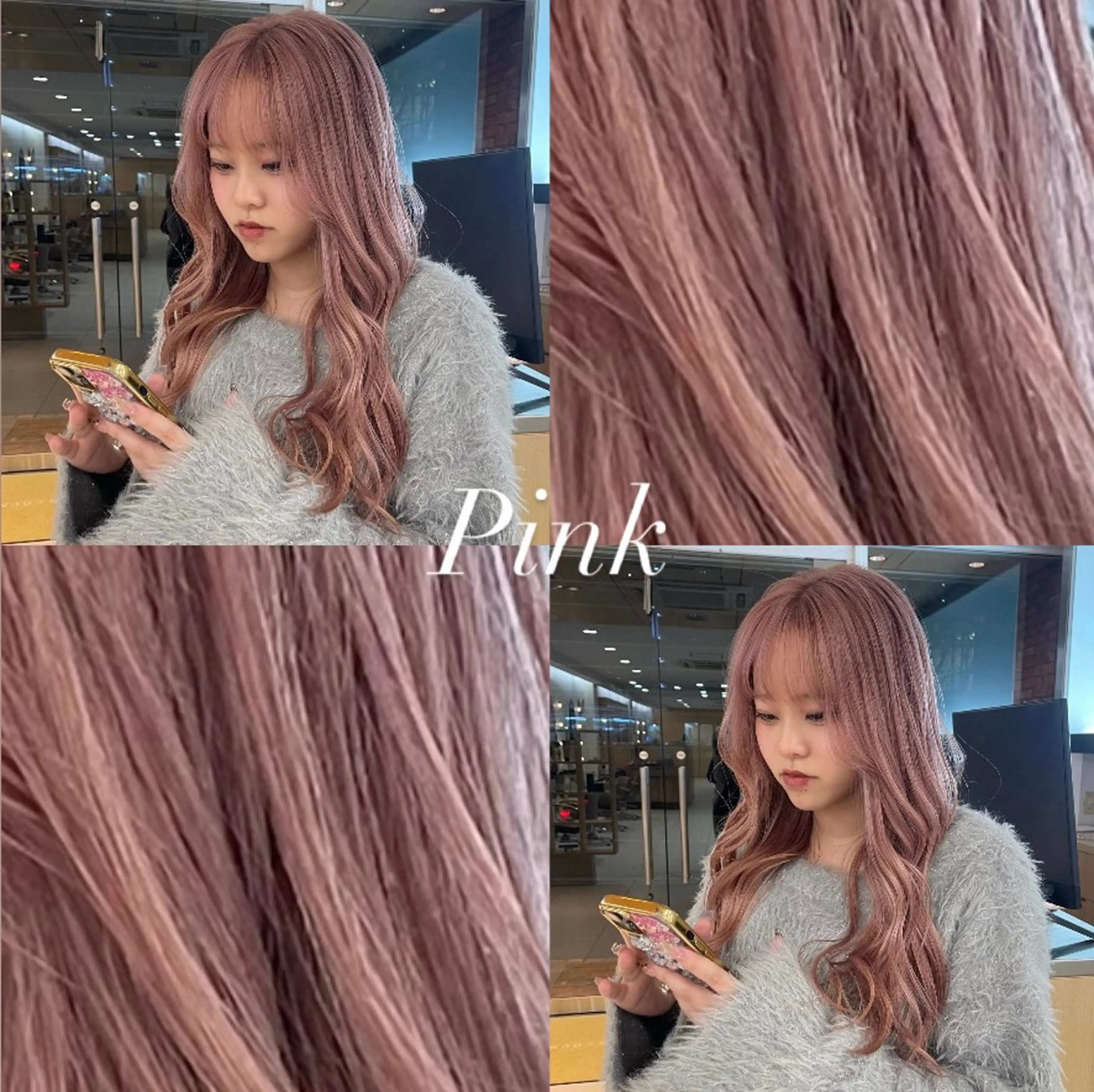 ミディアム ❤︎韓国レイヤー❤︎ アカリのヘアスタイル