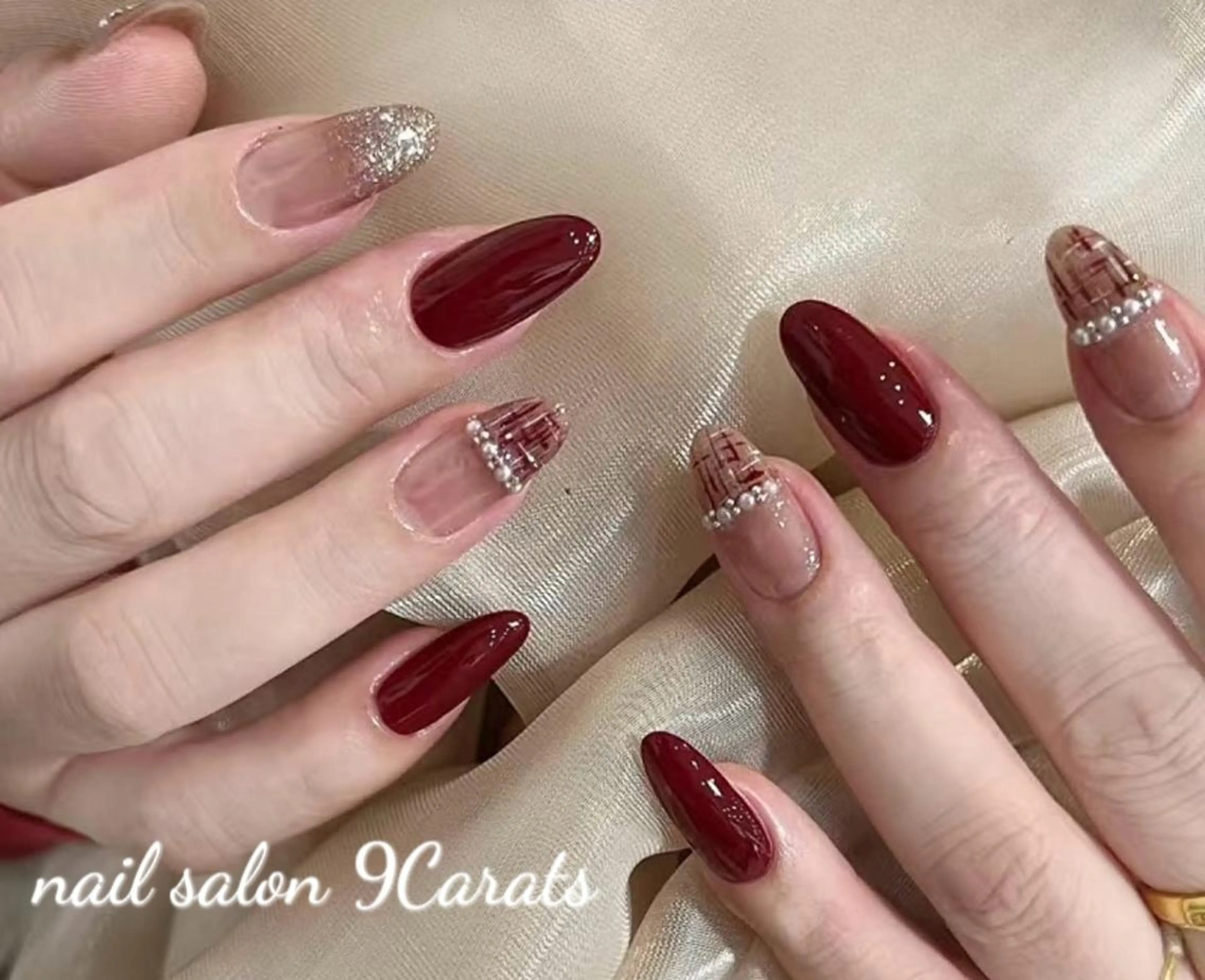 【ハンド】持ち込みアート+パーツ6本コース¥8680【新規オフ無料】の写真