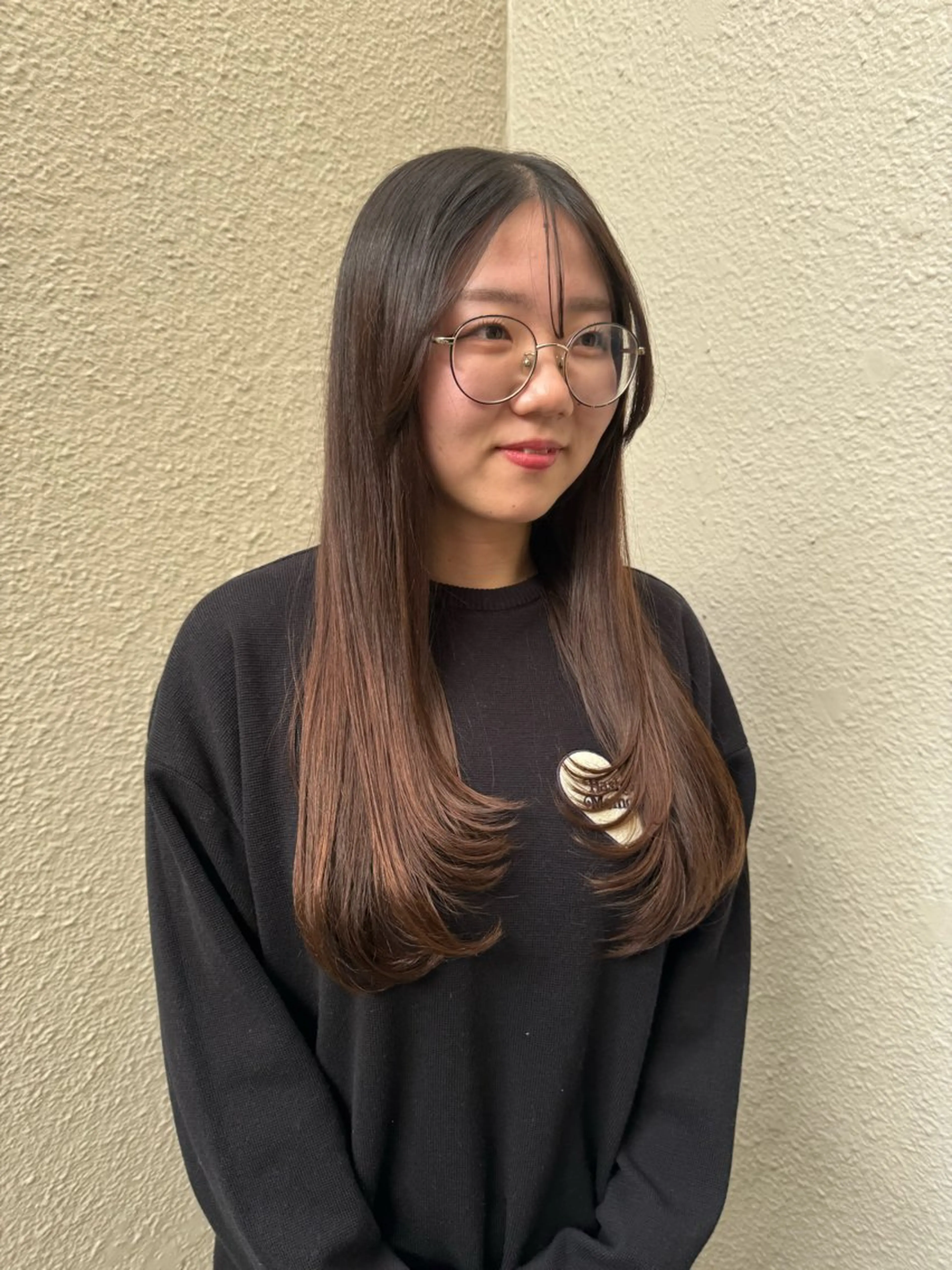 ロング レイヤーカット ROMEO京橋 タナカユアンのヘアスタイル