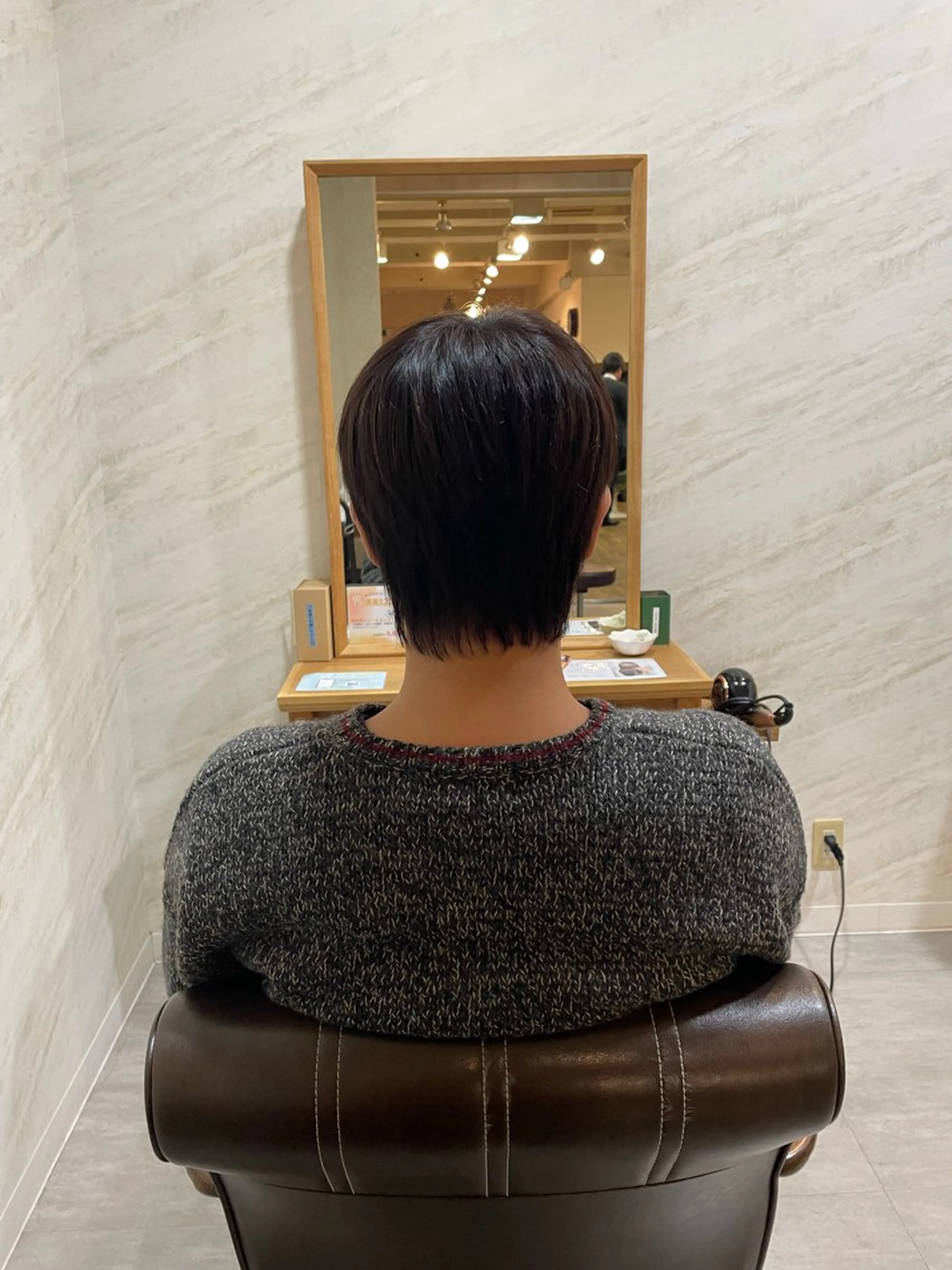 ショート mahae 林のヘアスタイル