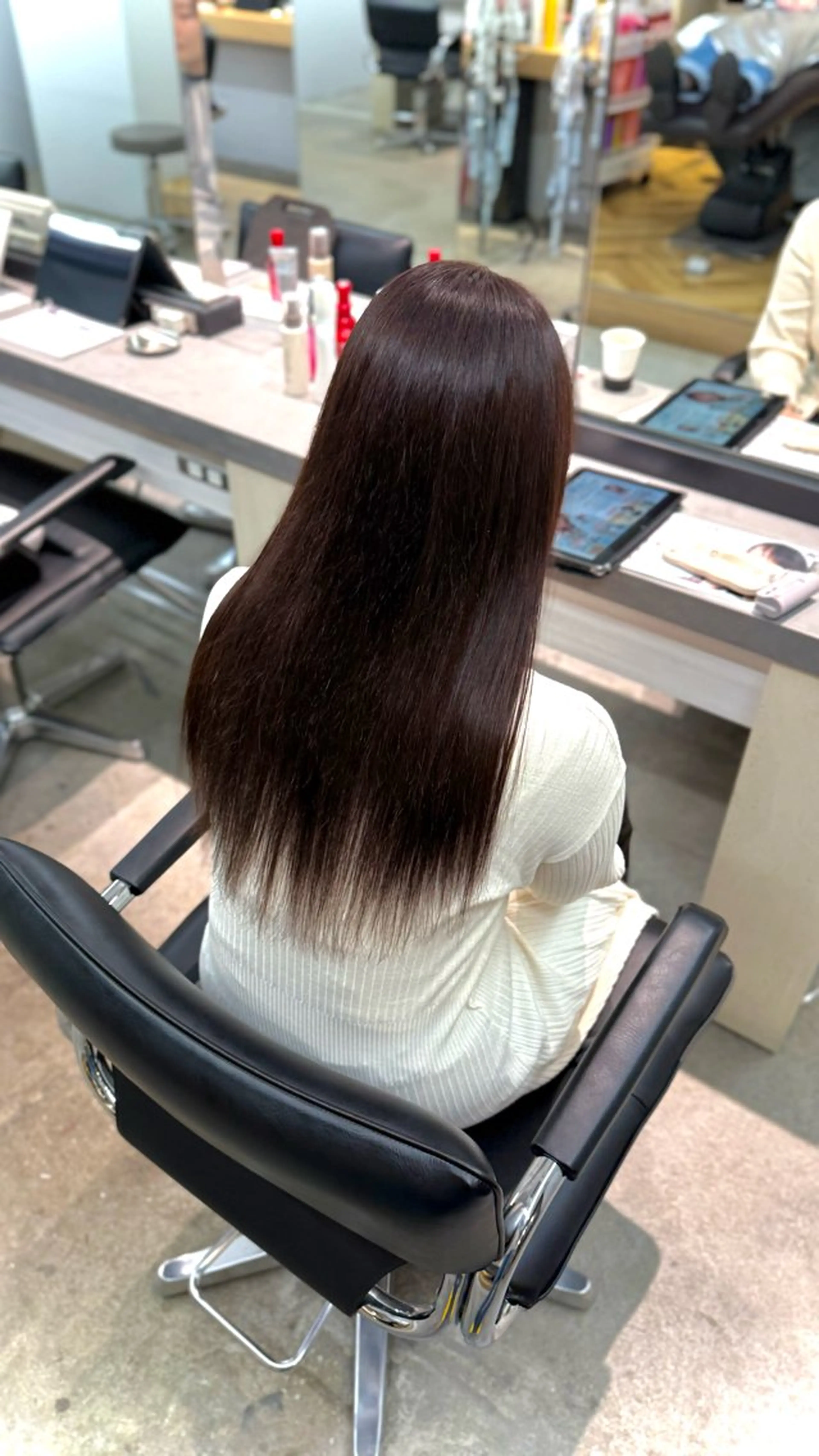 ロング ヘアカラー トリートメント mina★cut モデル募集中🪽のヘアスタイル