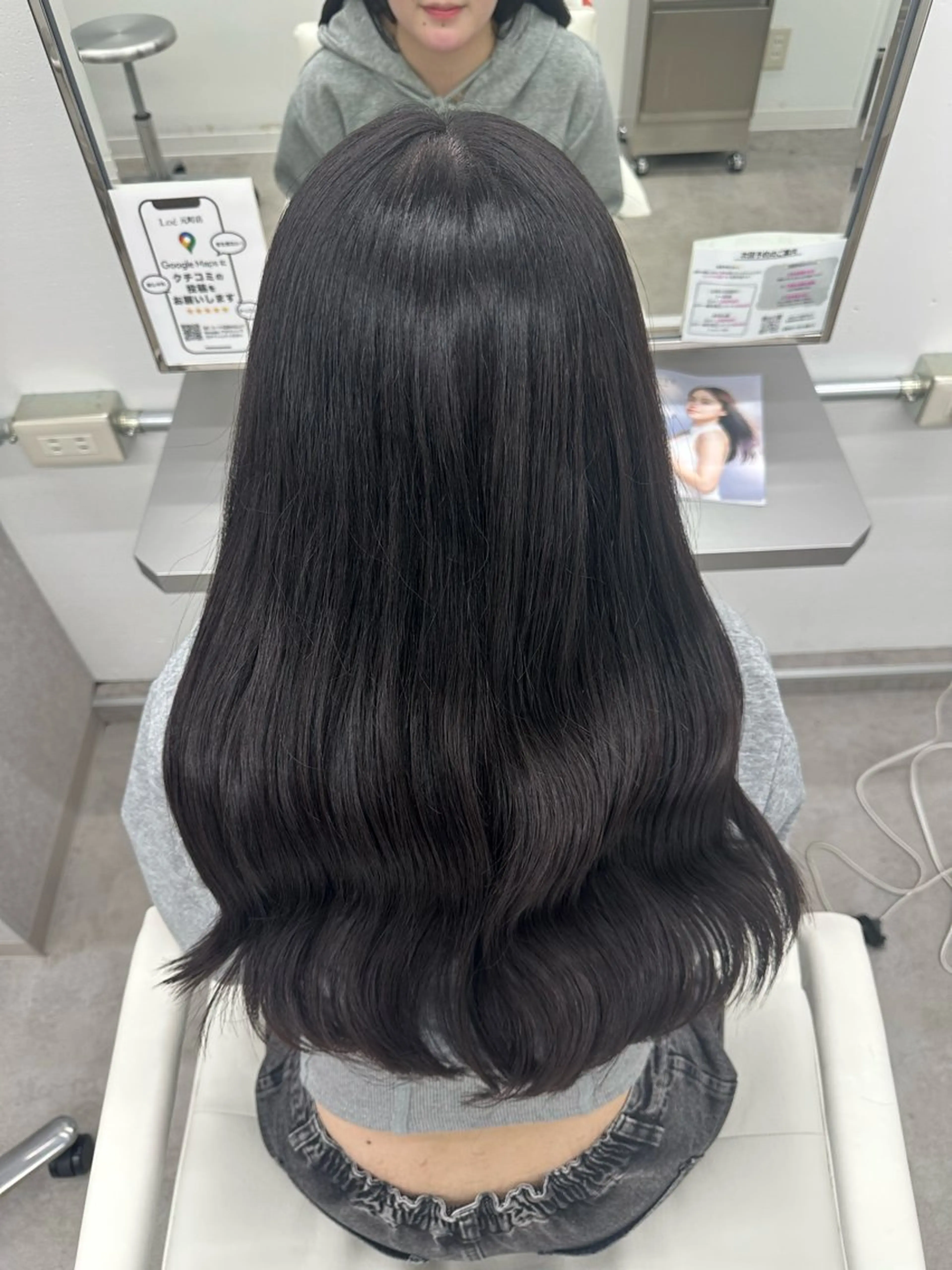 ロング カラー 黒髪 🌟モデル募集 /さら🩷のヘアスタイル