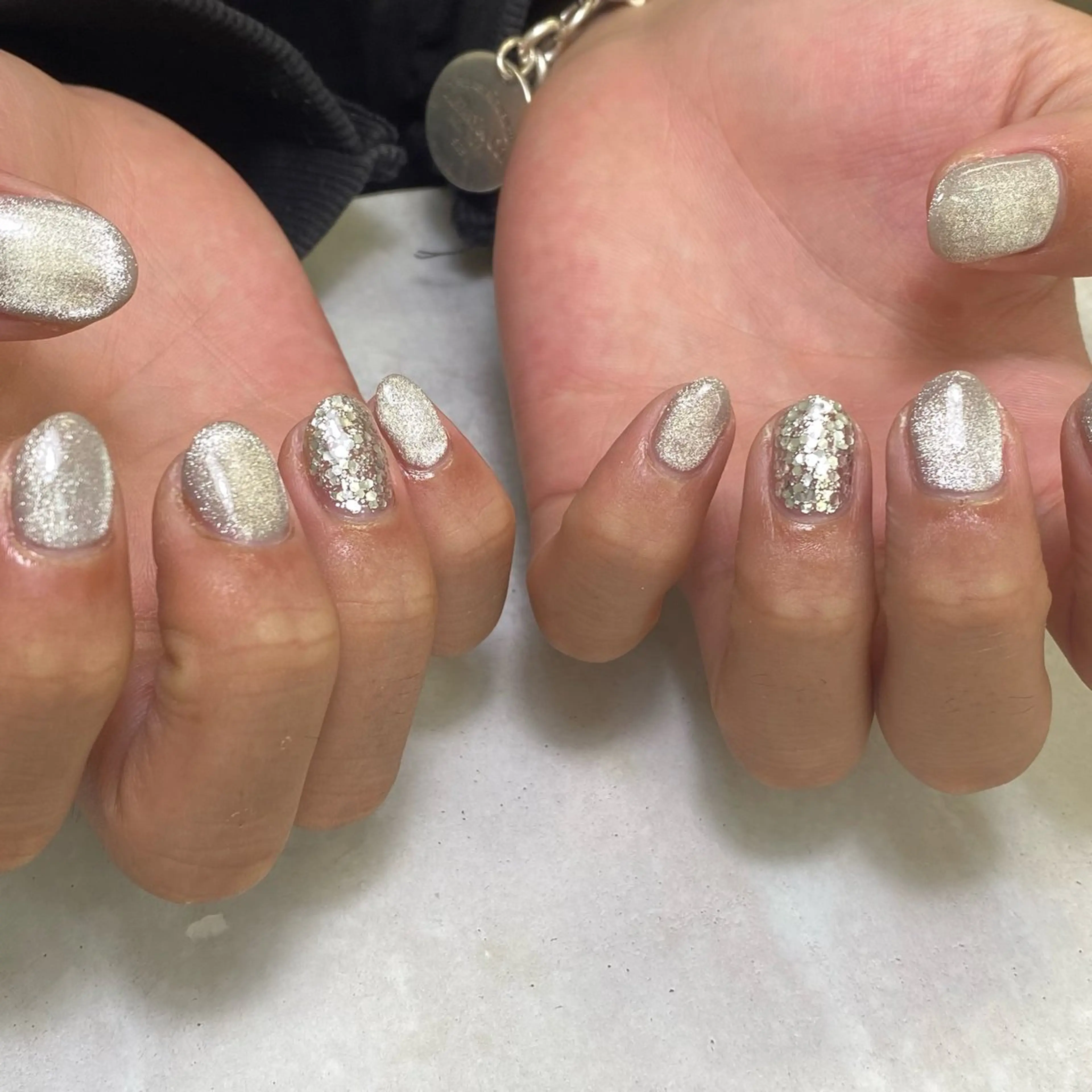 ネイル ラメ(グリッター) C. Ricoのネイルデザイン