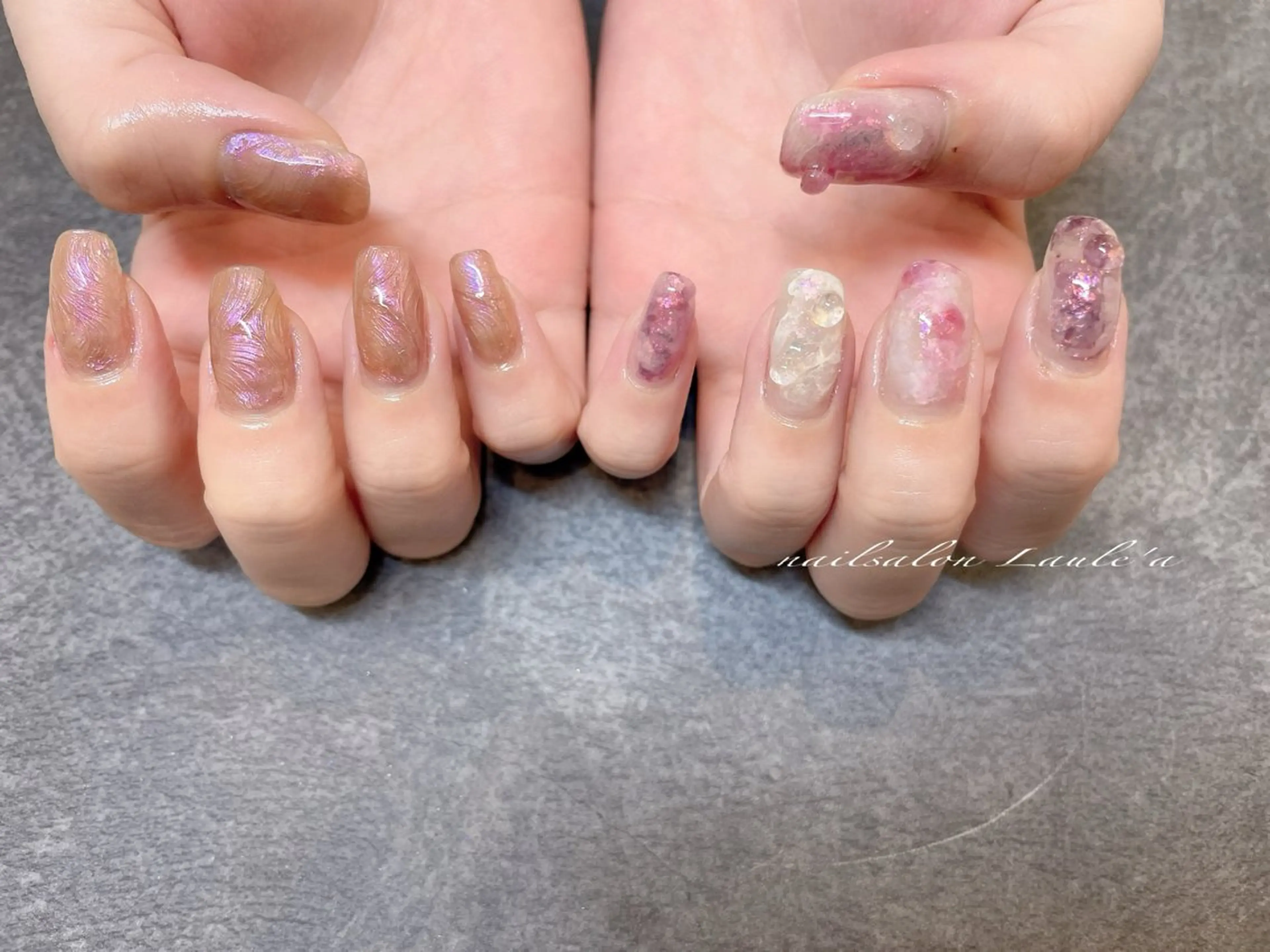 ネイル ハンドネイル nailsalon Laule'aのネイルデザイン