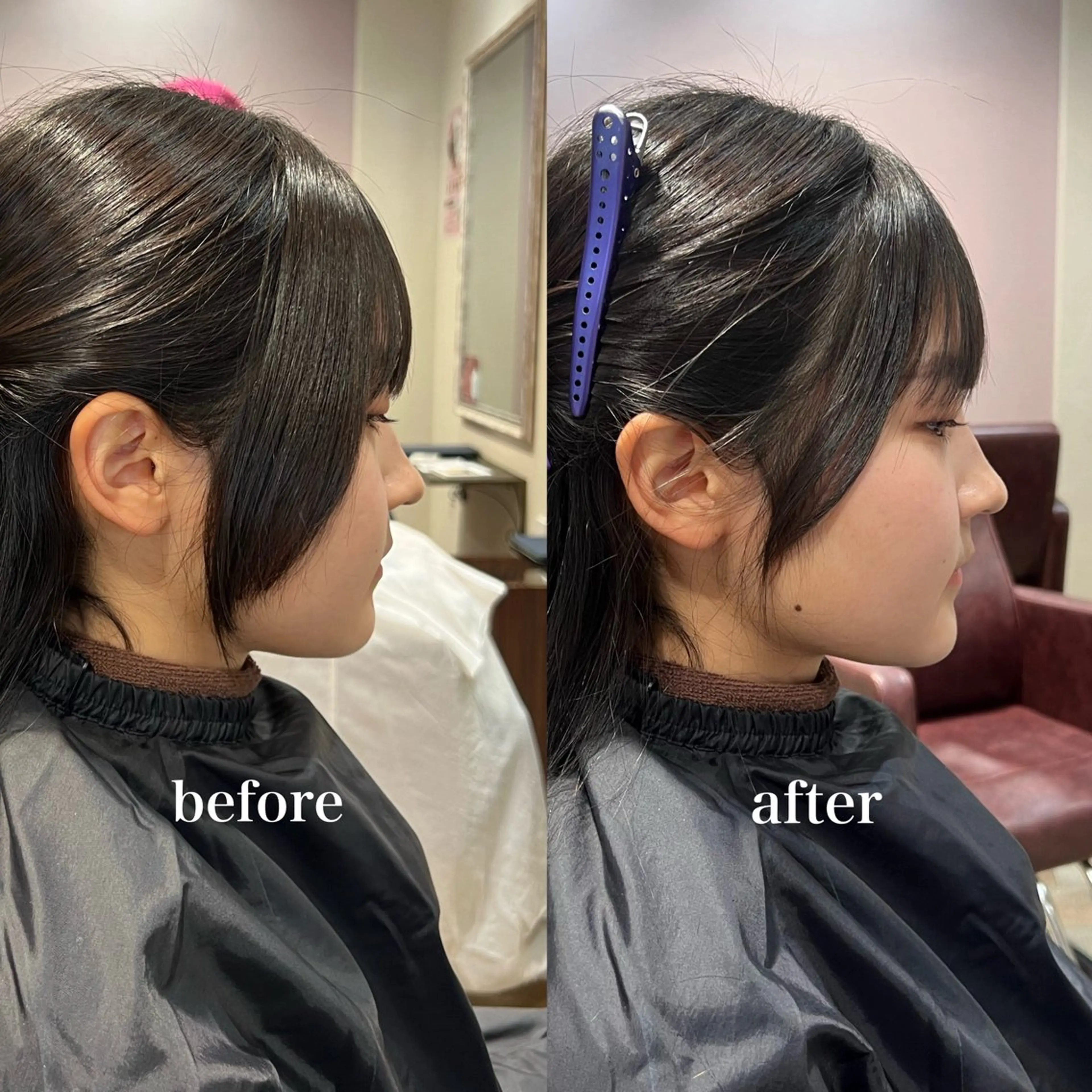 セミロング アッシュ 韓国風カラー ボブ 髪質改善 韓国風ヘア 🌿寄り添い型美容師 🌿yuiのヘアスタイル