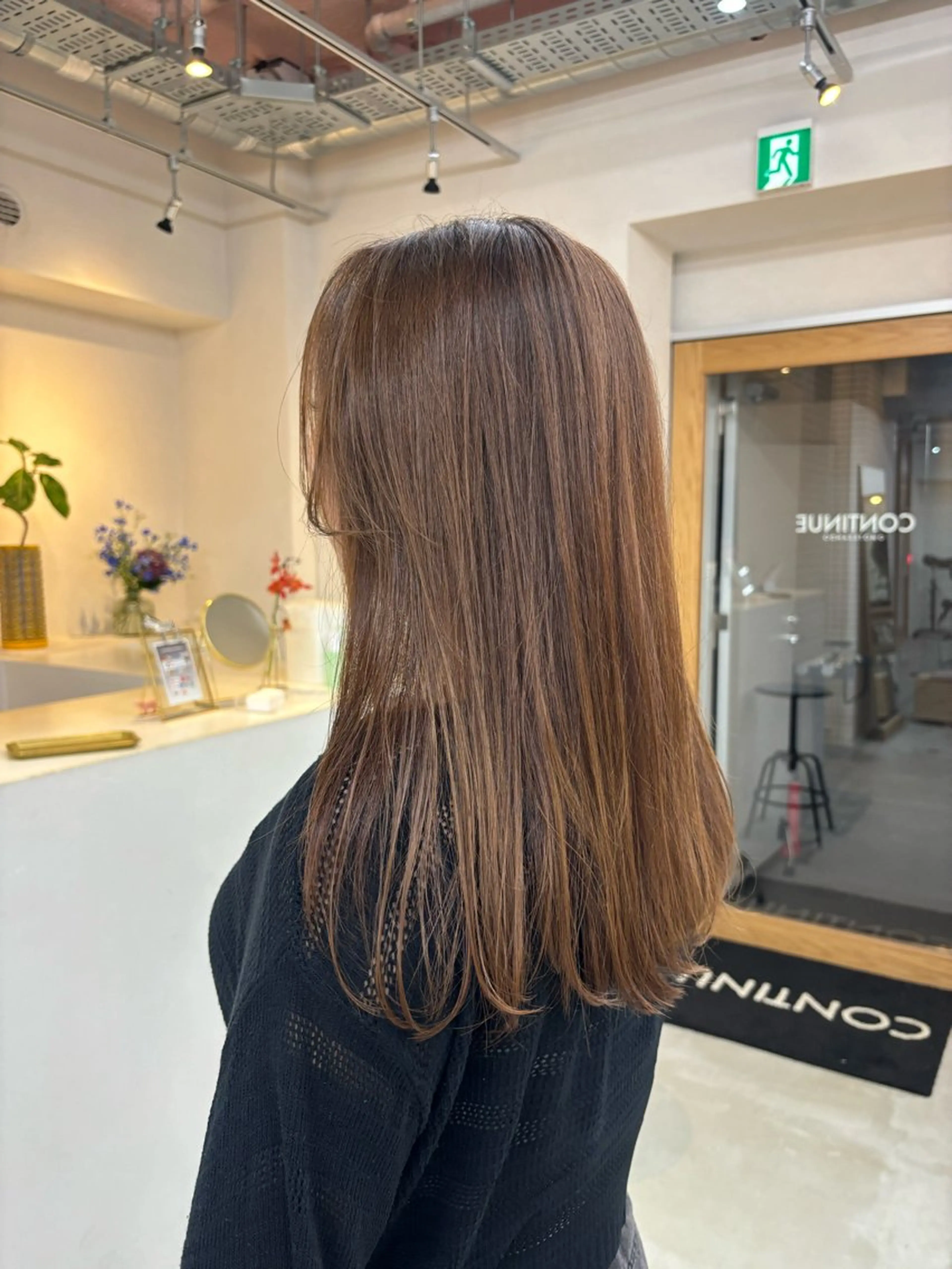 セミロング 暖色/透明感カラー かずきのヘアスタイル