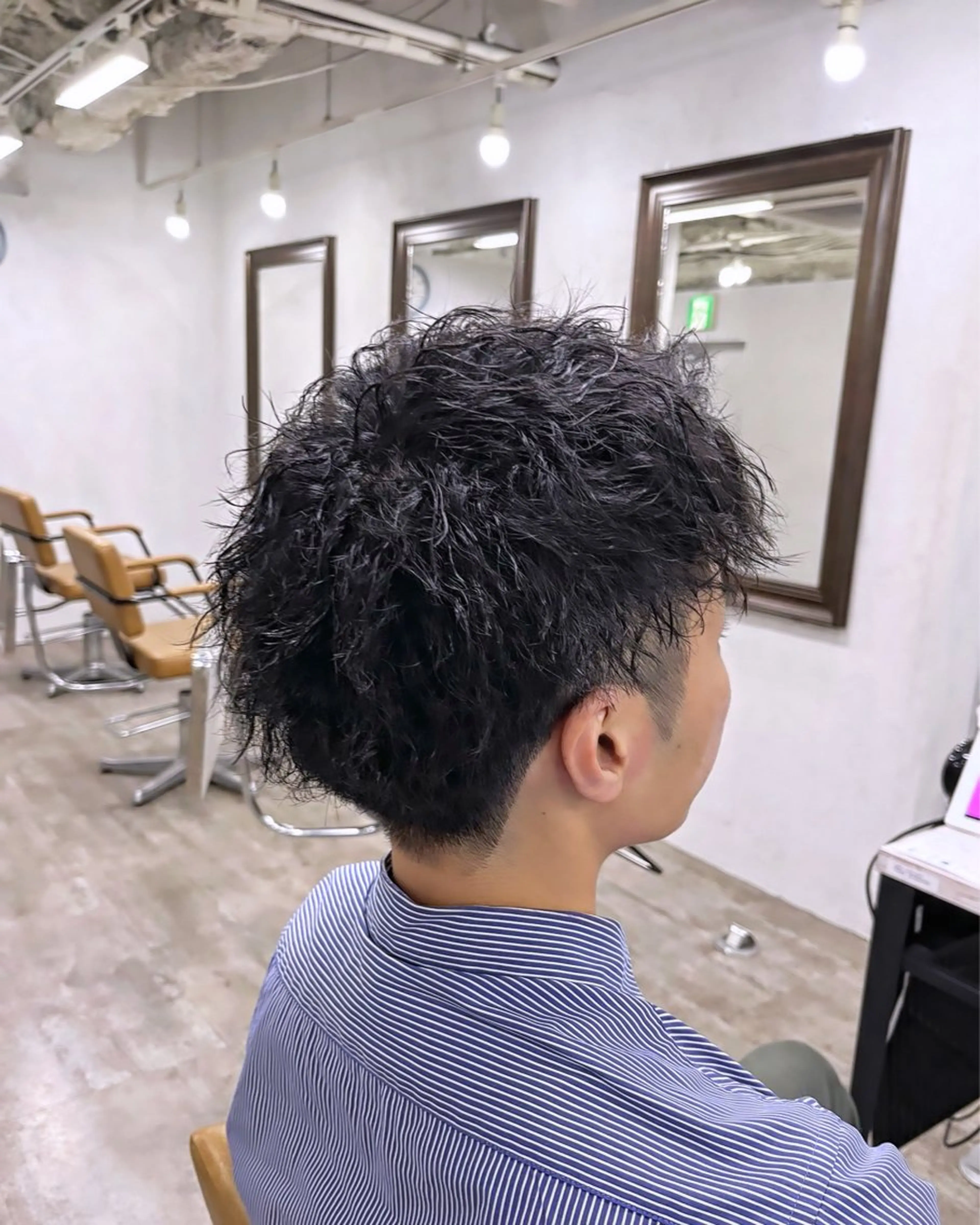 パーマ メンズ メンズパーマ メンズツイストパーマ ツイストパーマ カット パーマ 💜垢抜けメンズパー マ💜Sakuraのヘアスタイル