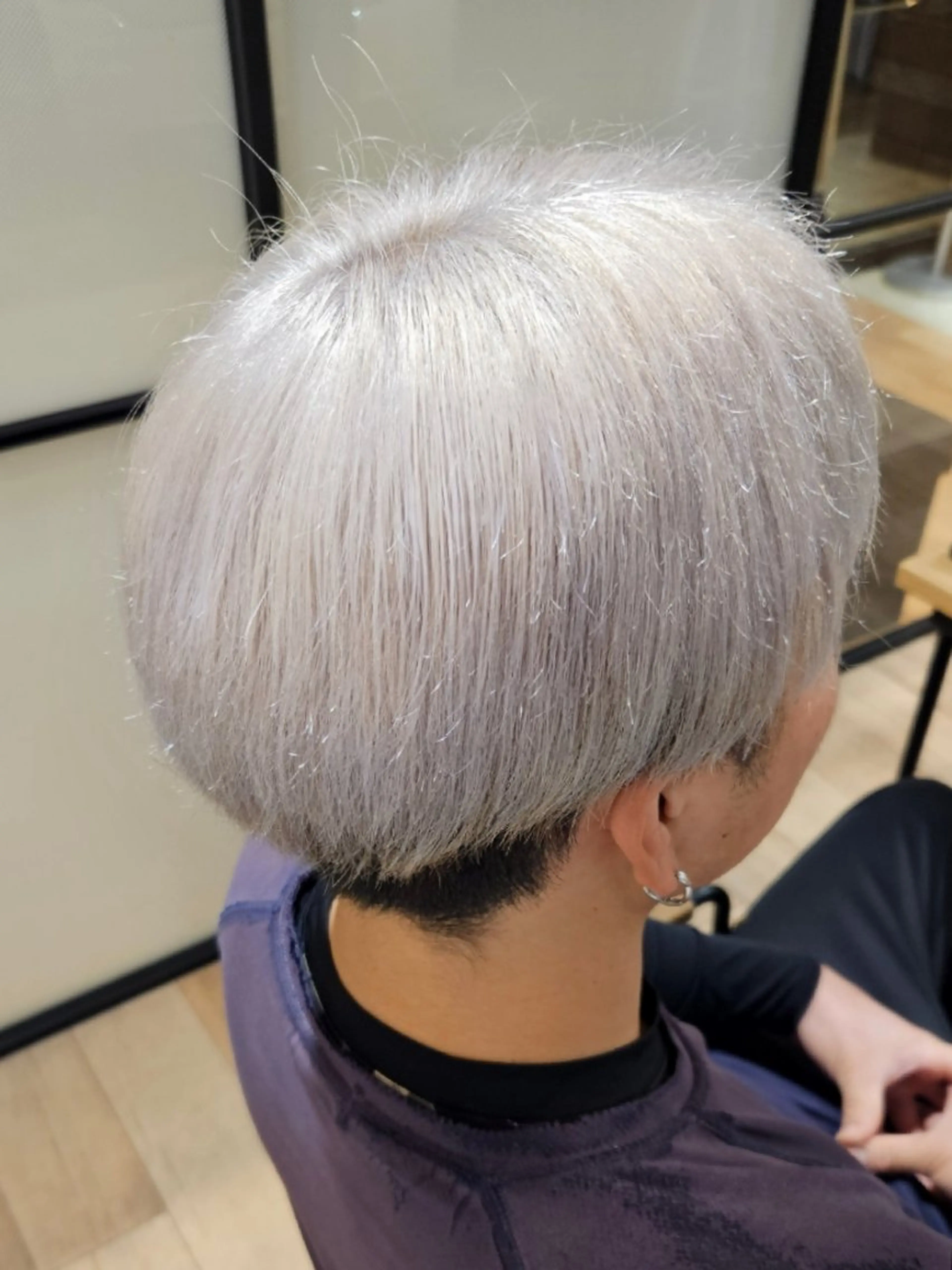 ショート メンズ カラー ヘアカラー トリートメント 外戸口未優利 /ケドグチミユリのヘアスタイル