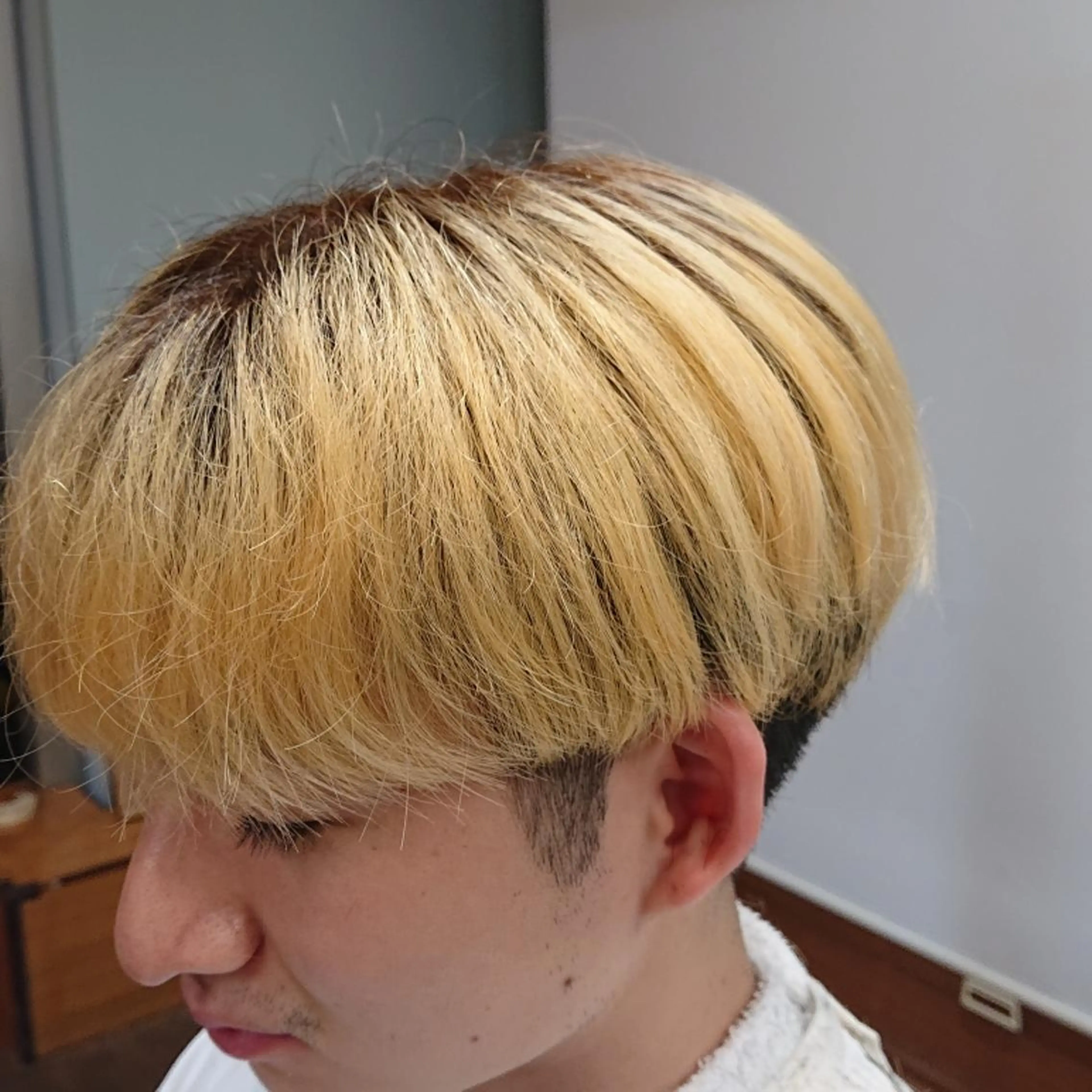 メンズ メンズ韓国風 マッシュ 武藤 虎太朗のヘアスタイル