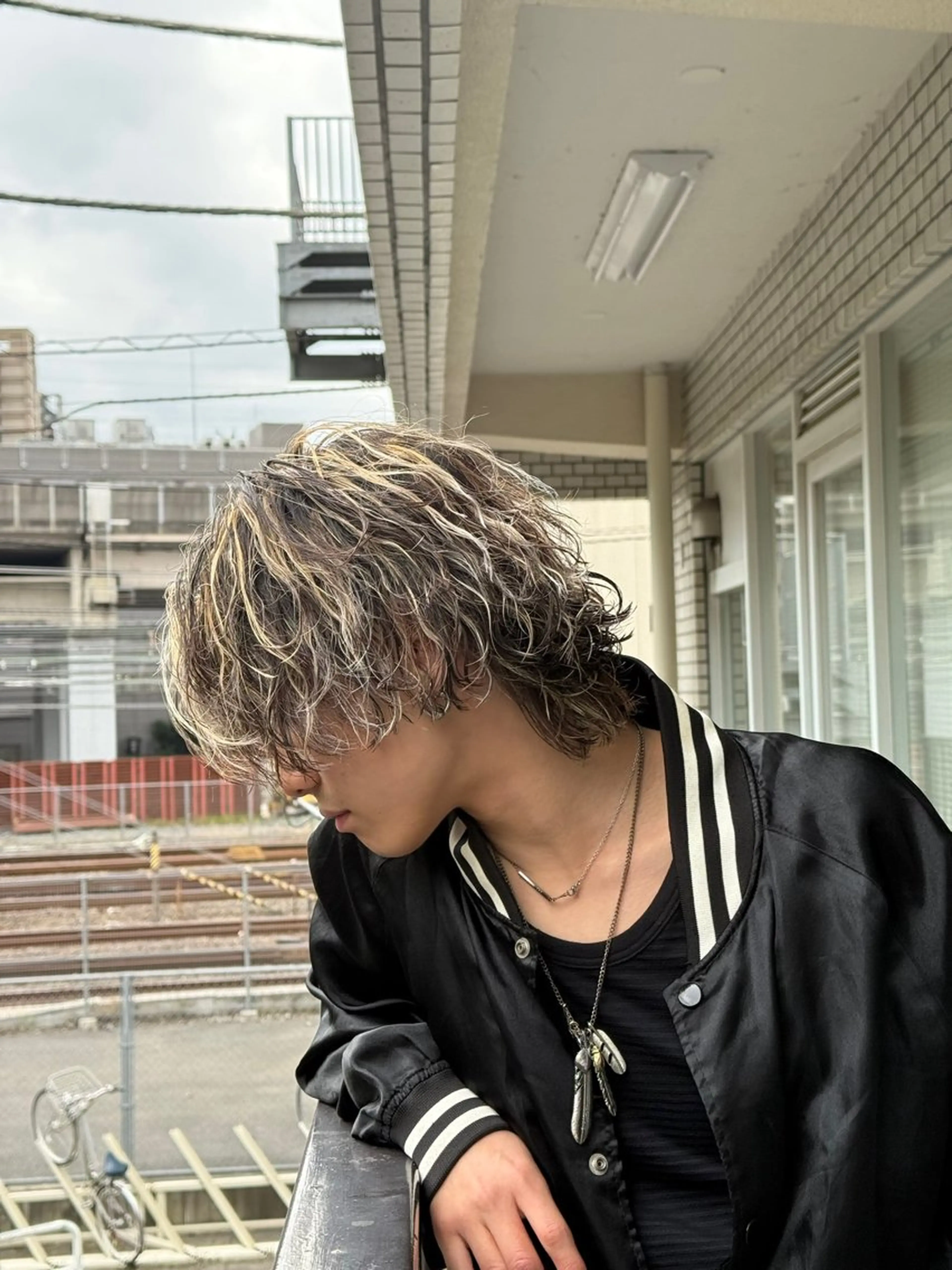 ショート カラー パーマ メンズ カット パーマ トリートメント メンズパーマ特化💈 髙木颯太💈のヘアスタイル