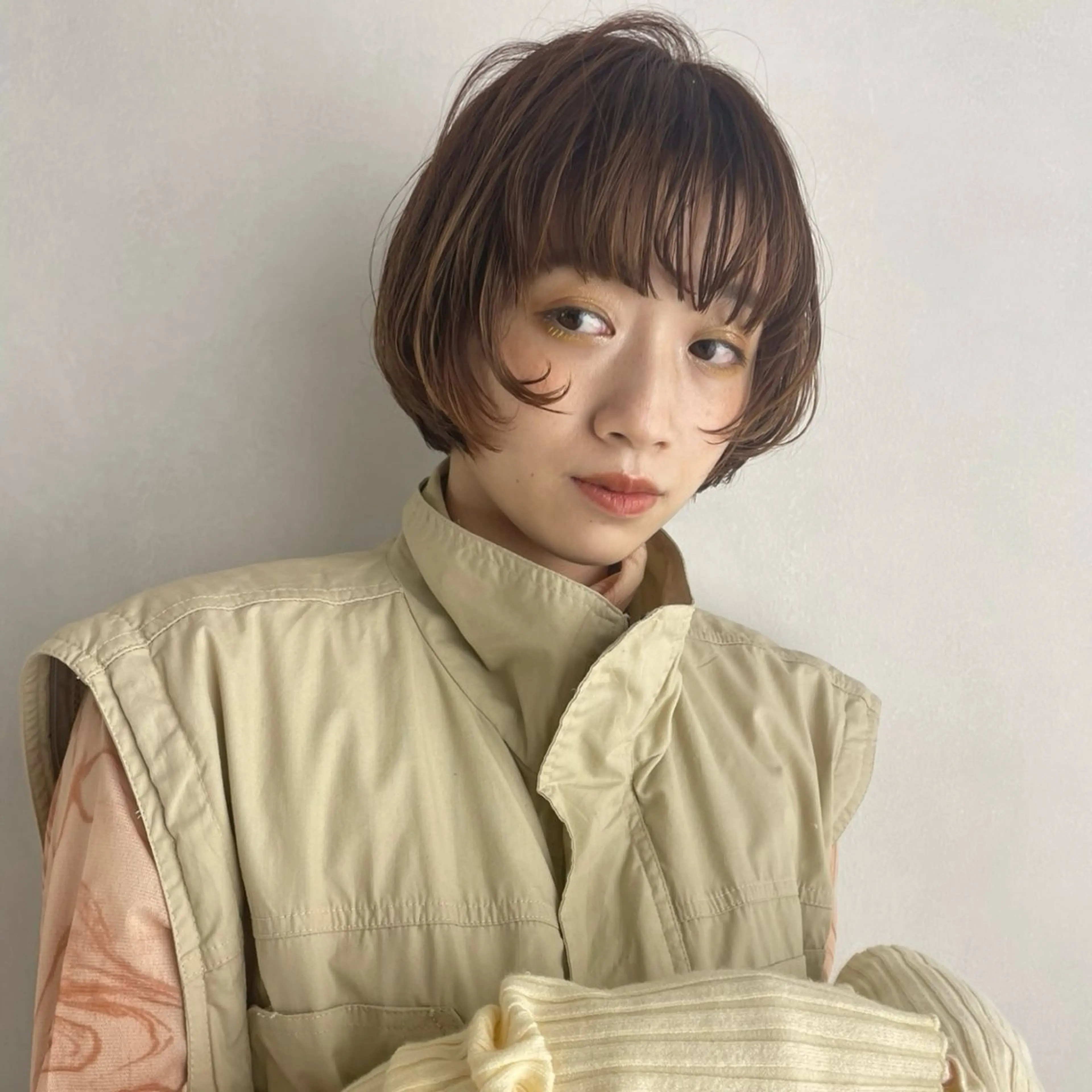 ショート つじ みさきのヘアスタイル