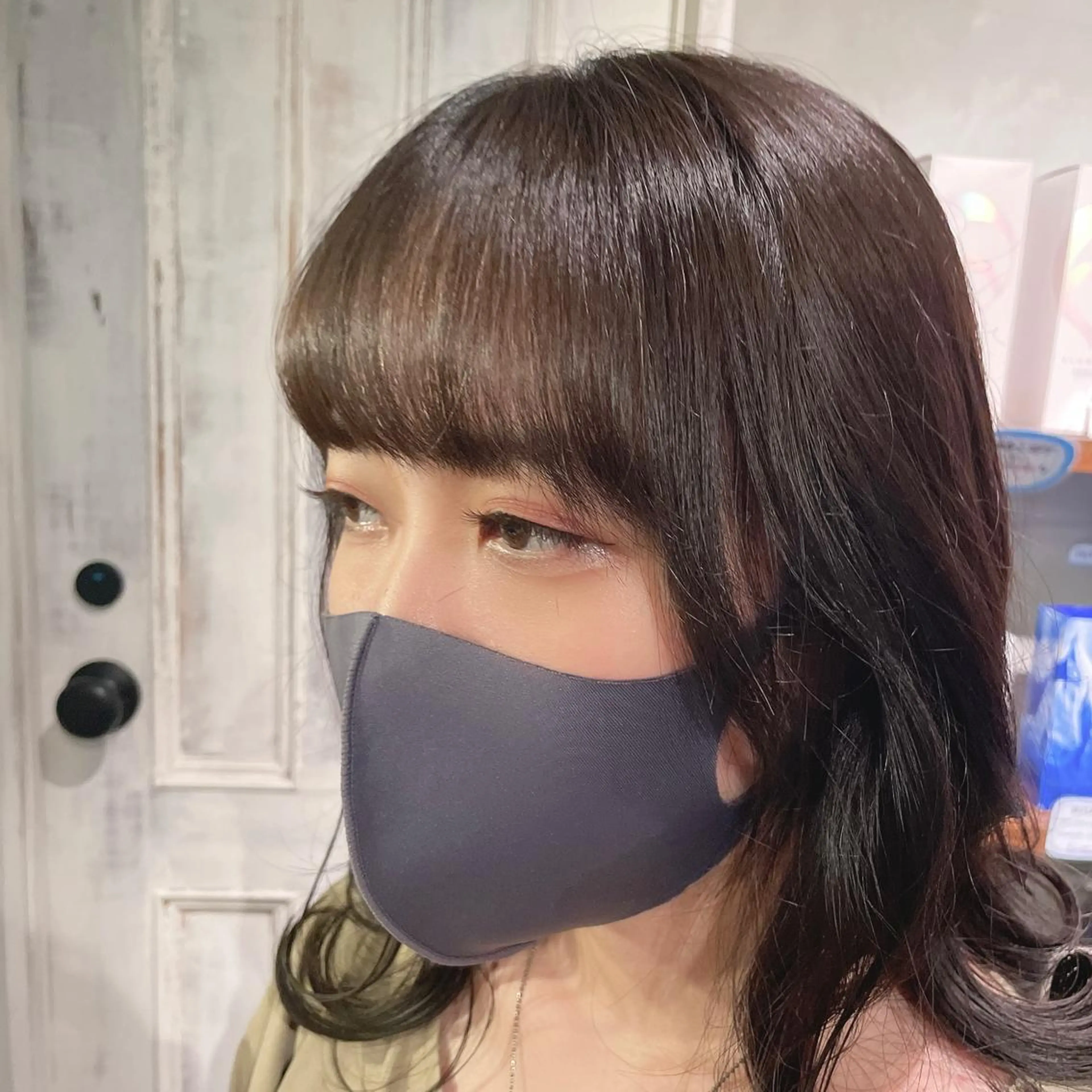 ミディアム カット 🪼ボブ/ミニボブ レイヤーボブ🪼のヘアスタイル