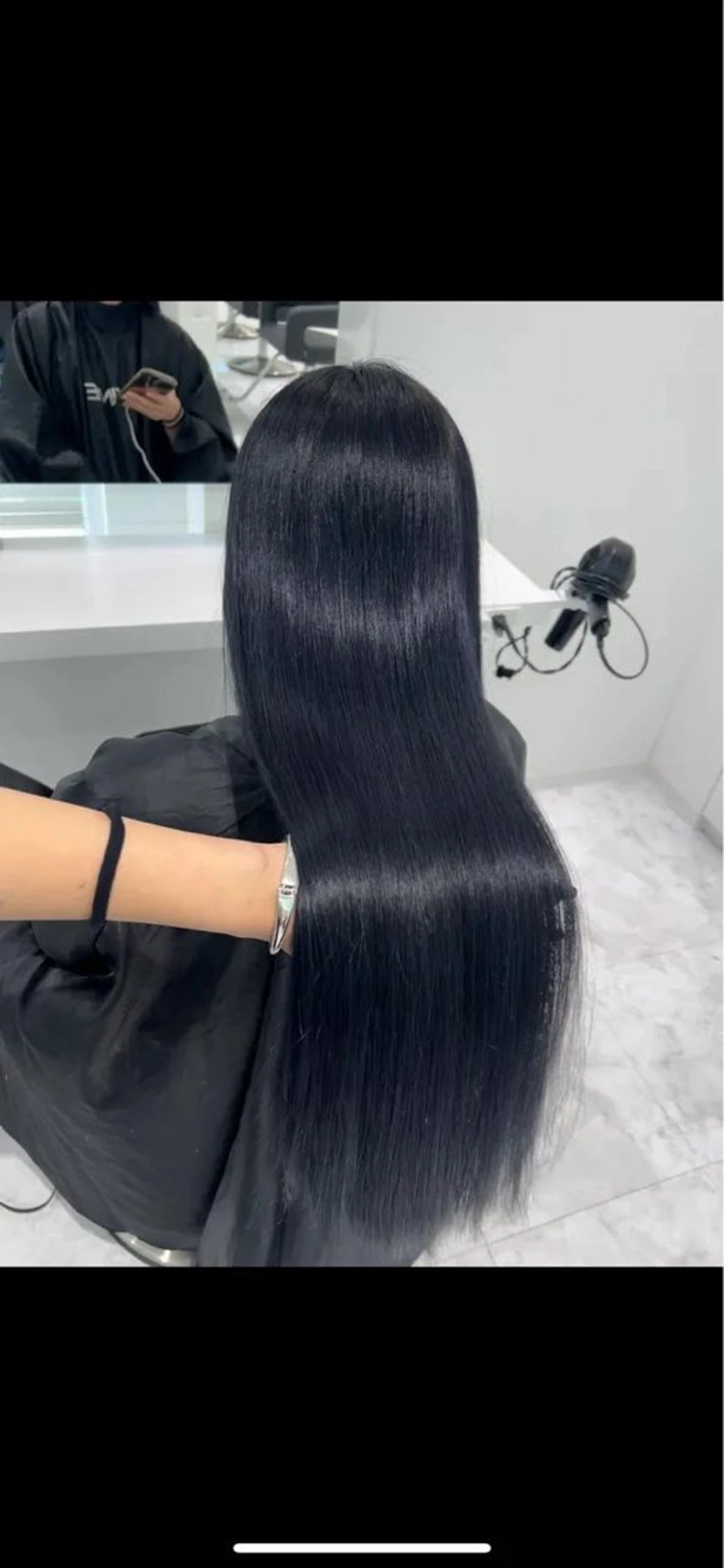 ロング カット 縮毛矯正 艶カラー美髪縮毛矯正 /髪質改善✨️ユウキのヘアスタイル