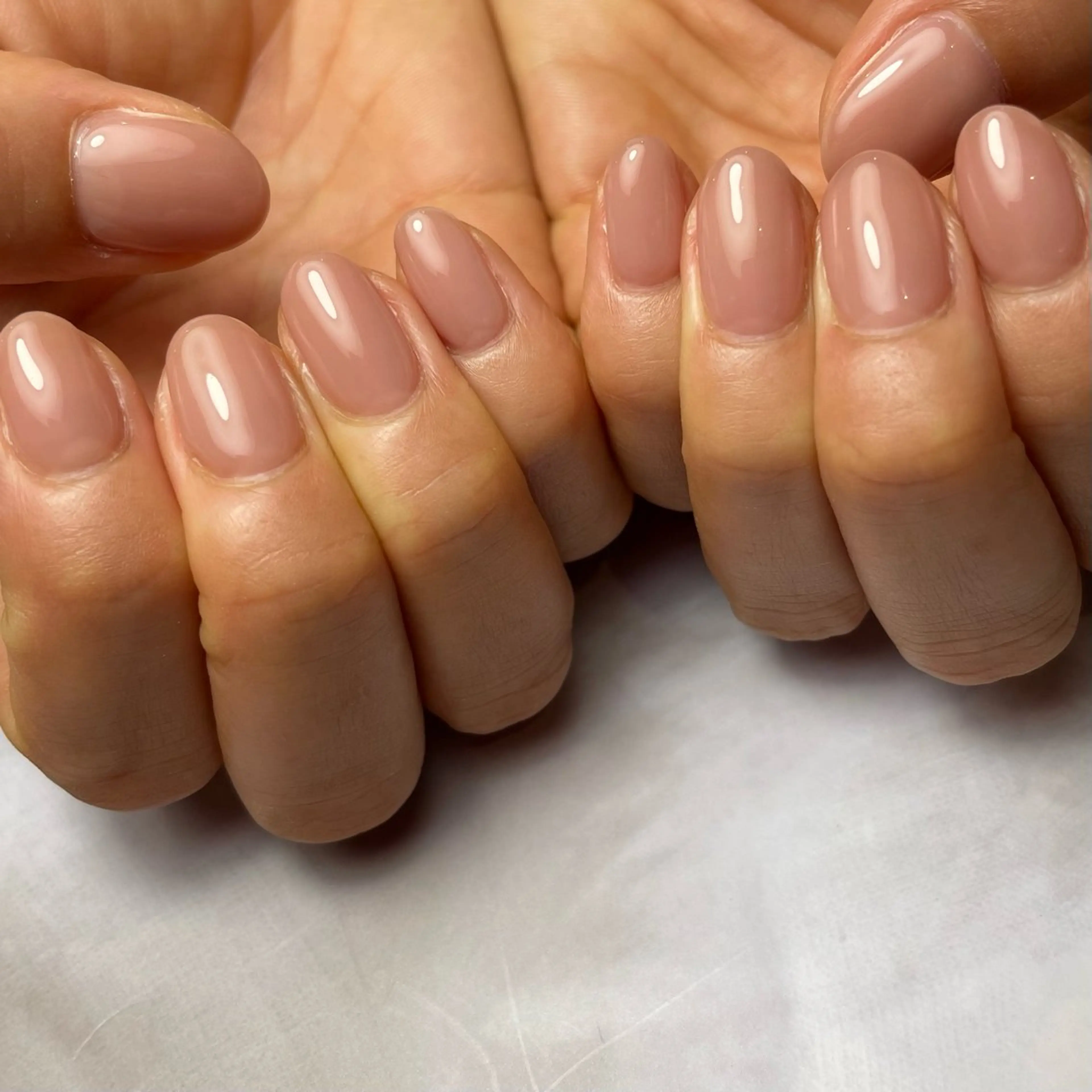 ネイル ワンカラーネイル ハンドネイル Reflection marikoのネイルデザイン