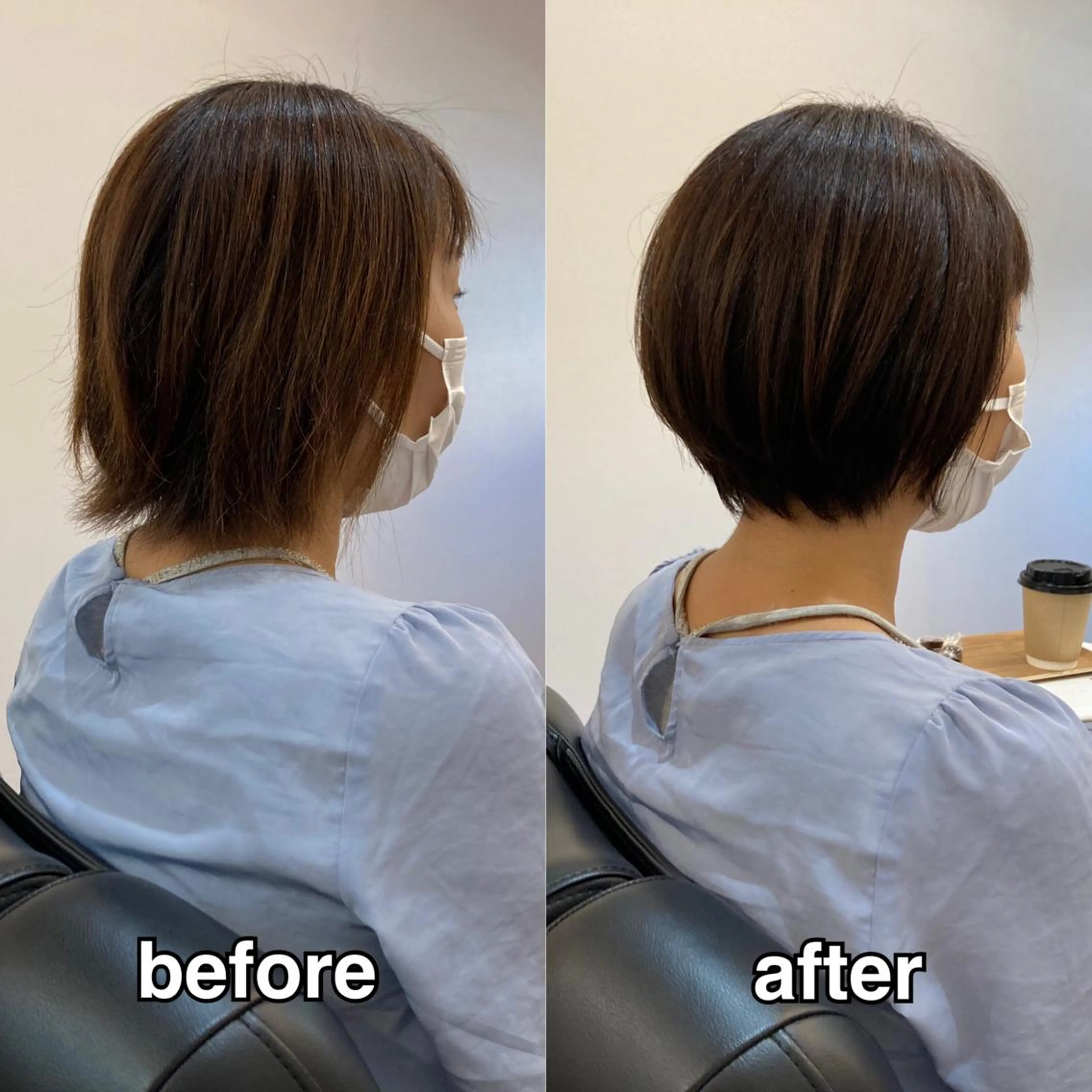 ショート 濱本 浩安のヘアスタイル