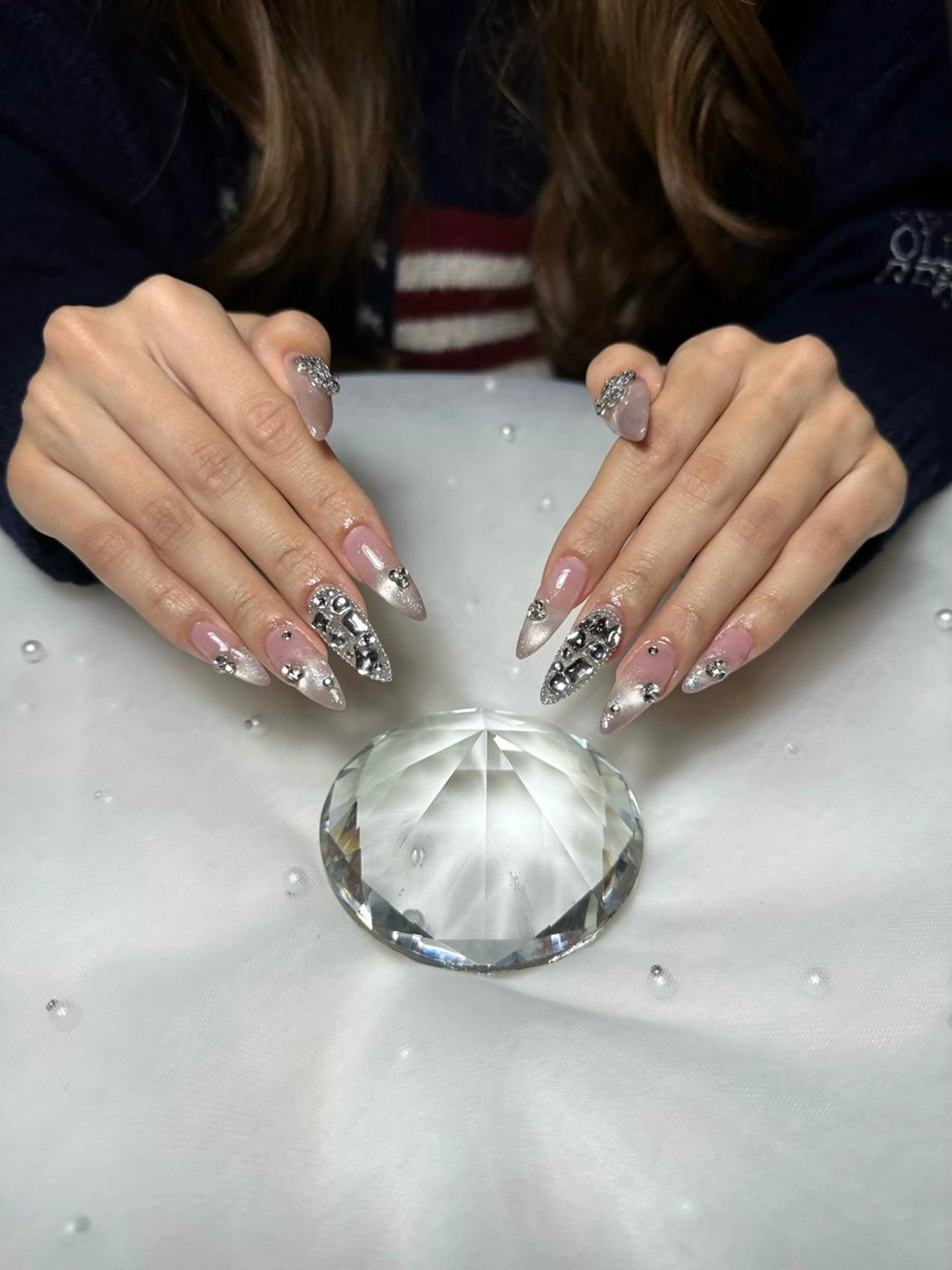 ネイル マグネットネイル pikarin nailsのネイルデザイン