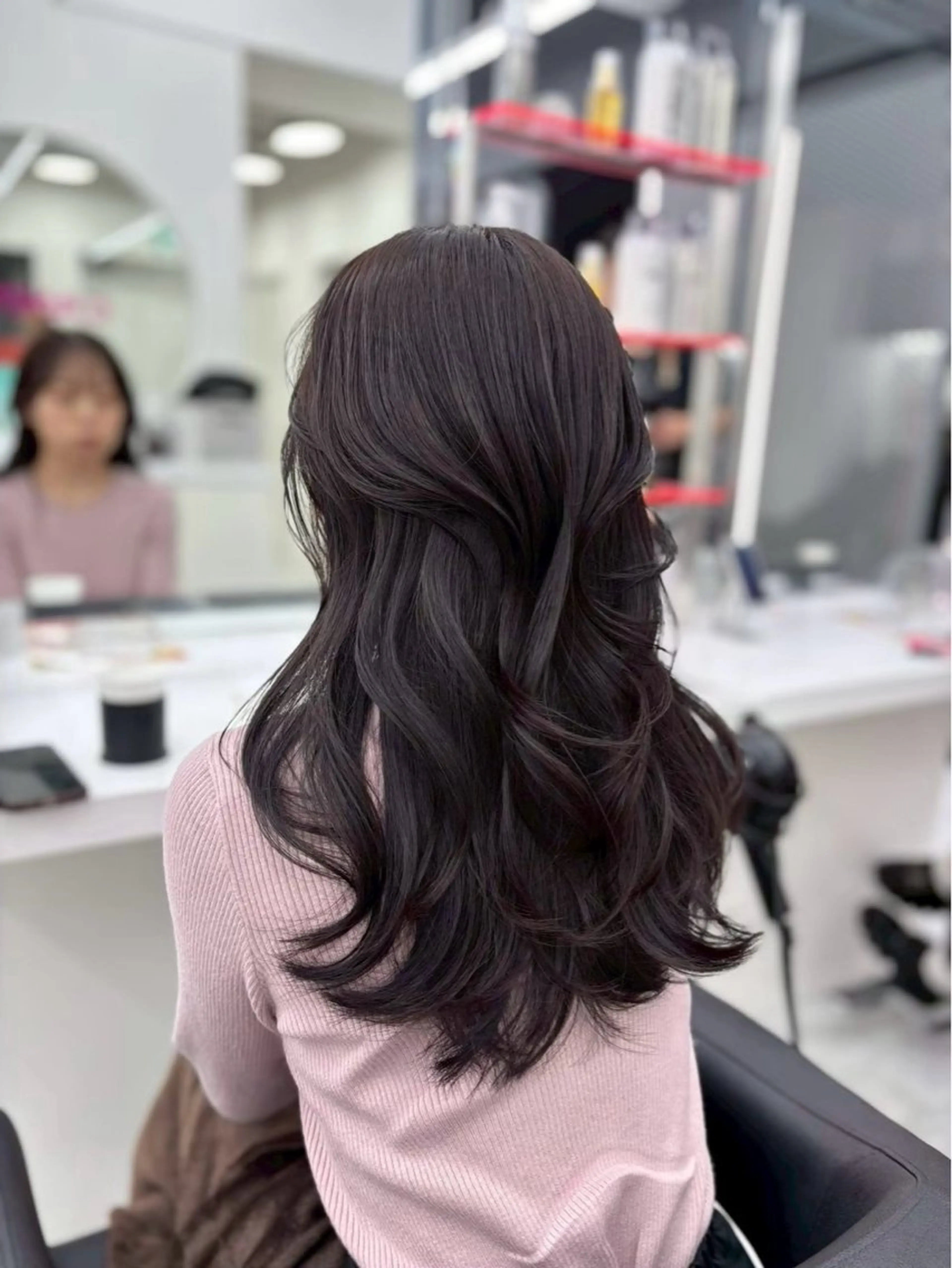 ロング カラー 🤍透明感推しカラー 🤍yui‪💞✨のヘアスタイル