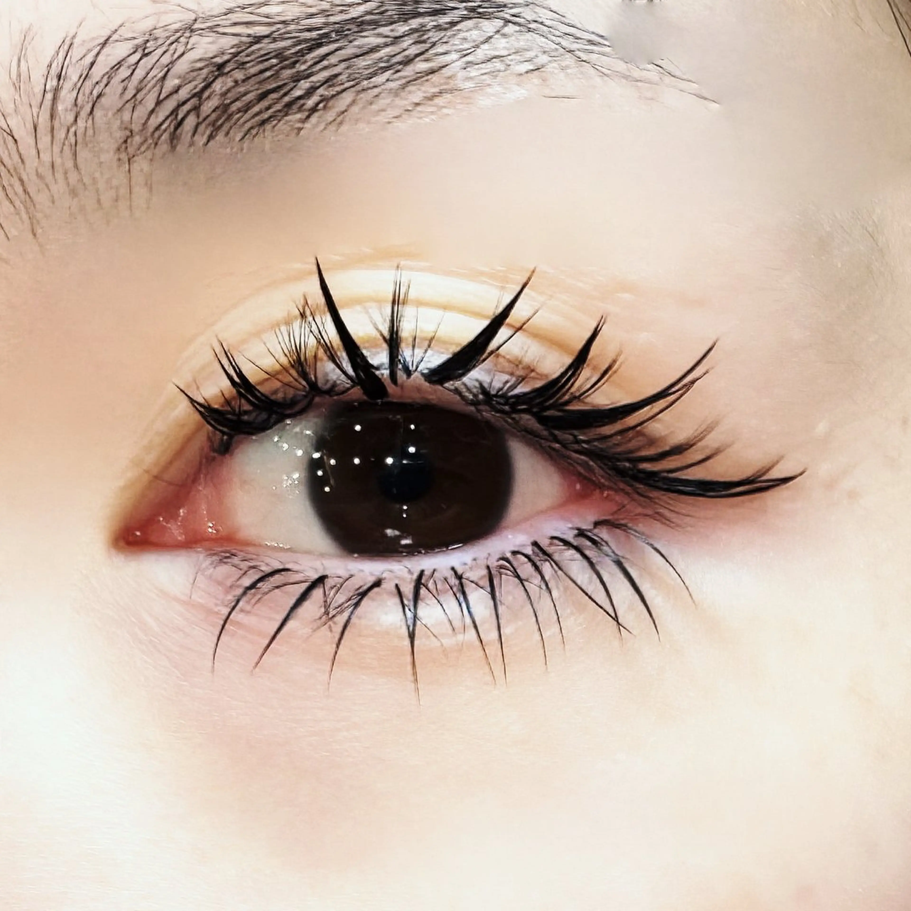 マツエク・マツパ 束感まつ毛 下まつげエクステ ノーファンデの樹所属・宇治 名帆子のマツエク・マツパデザイン