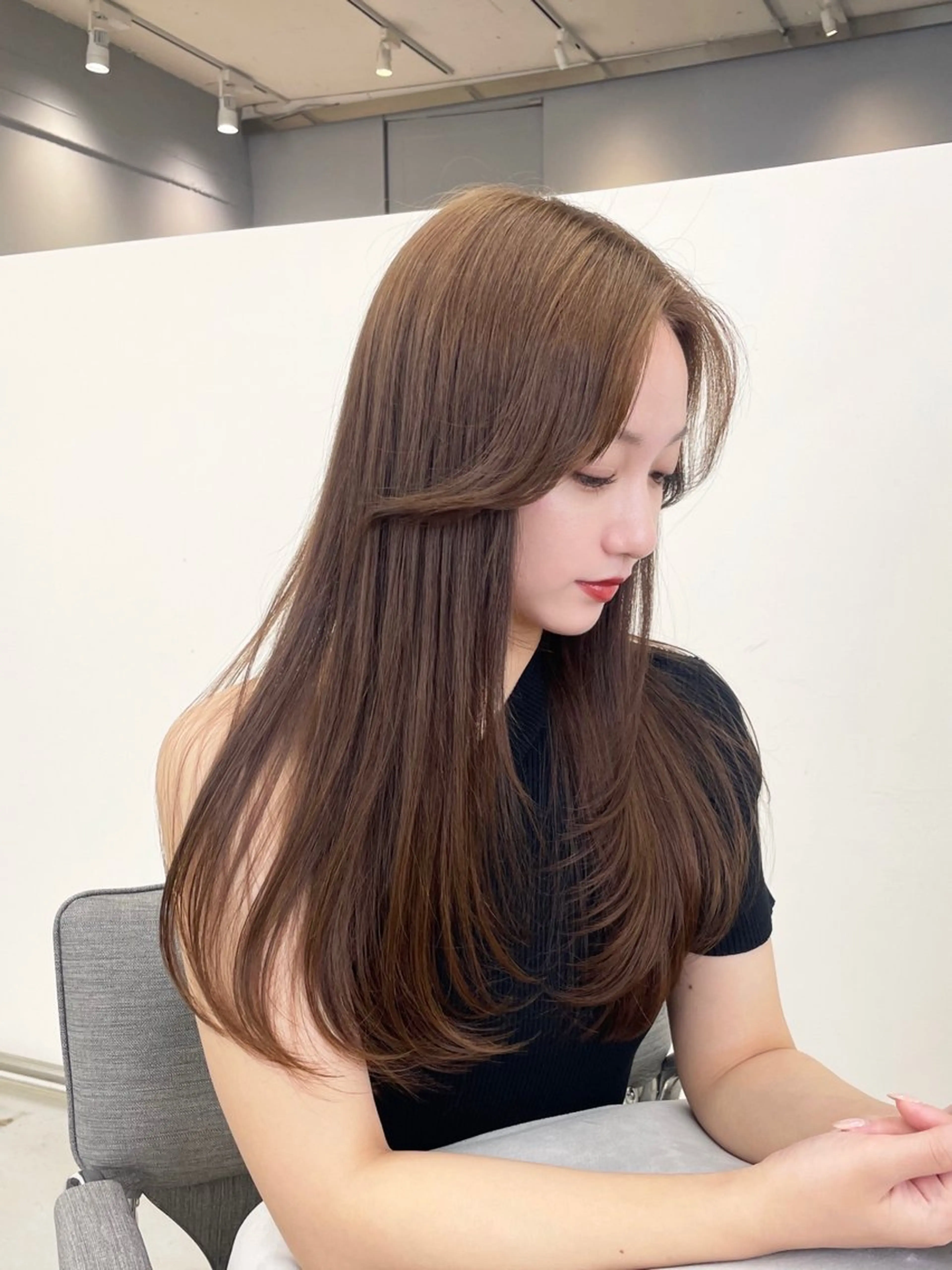 セミロング カラー カット ヘアカラー トリートメント 🦋韓国系指名No1 店長/圓山 祐也🦋のヘアスタイル