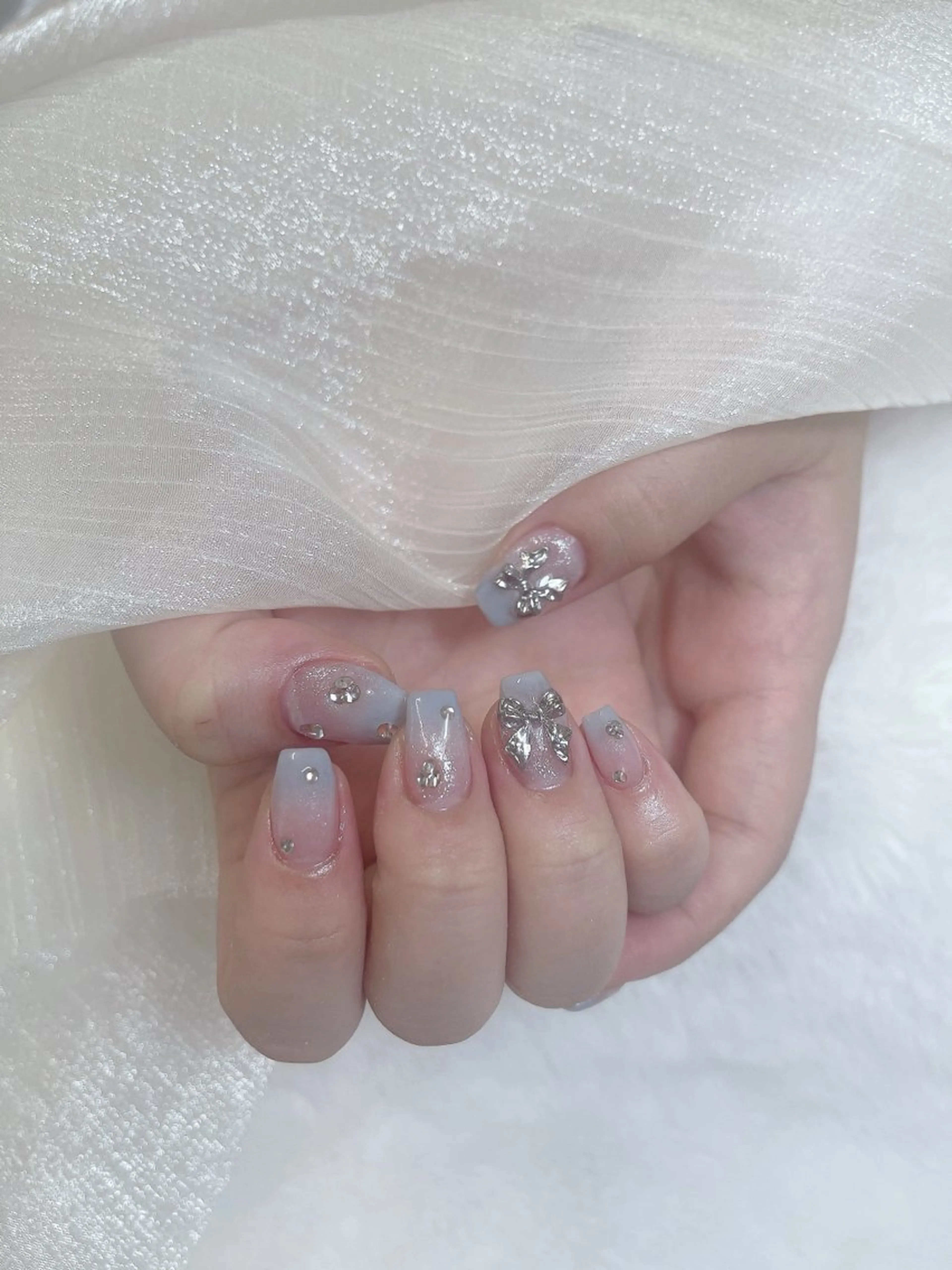 ネイル 韓国ネイル 夏ネイル ワンホンネイル ハンドネイル Speraネイル 大宮店🎀のネイルデザイン