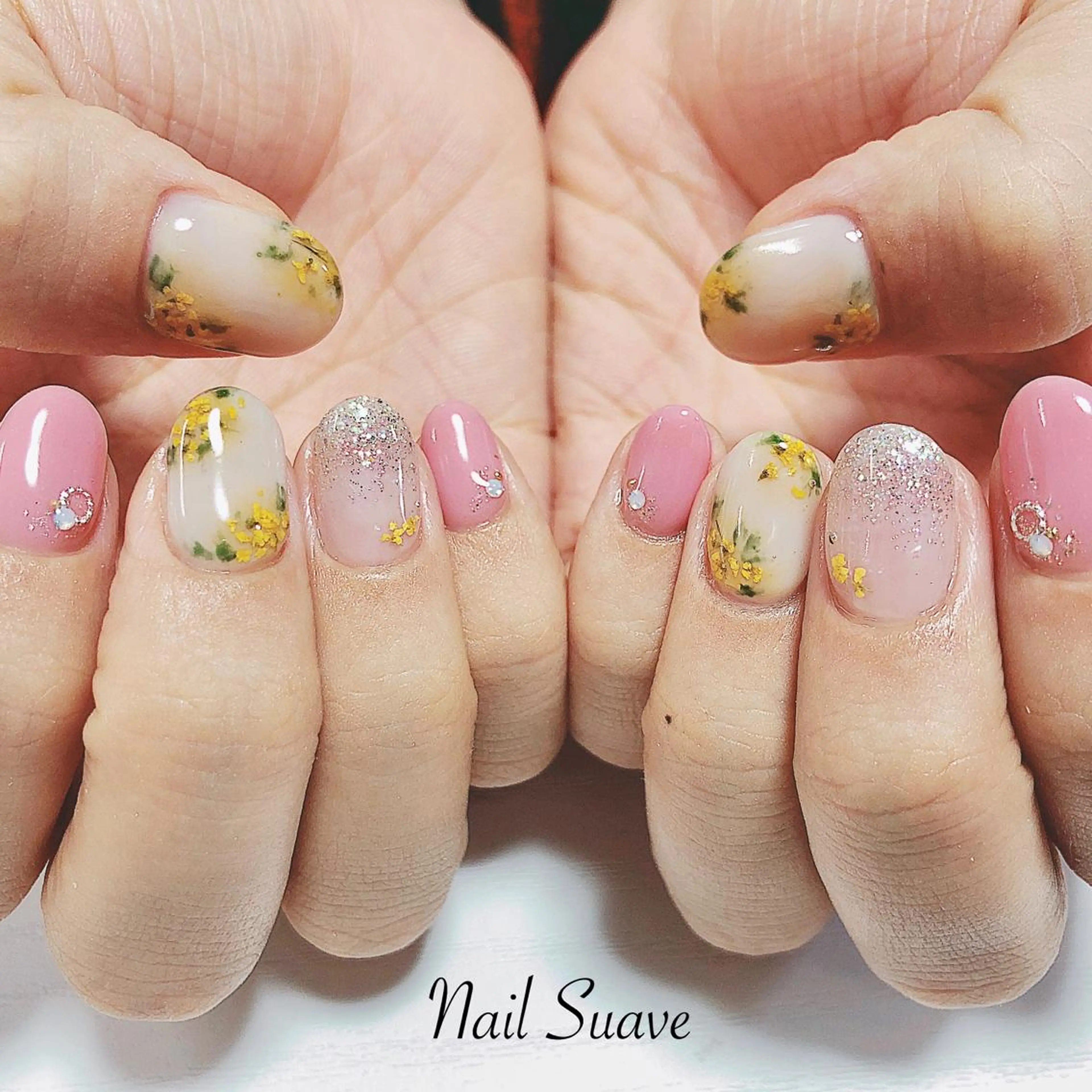 ネイル ピンク Nail Suave (シュアーヴ)のネイルデザイン