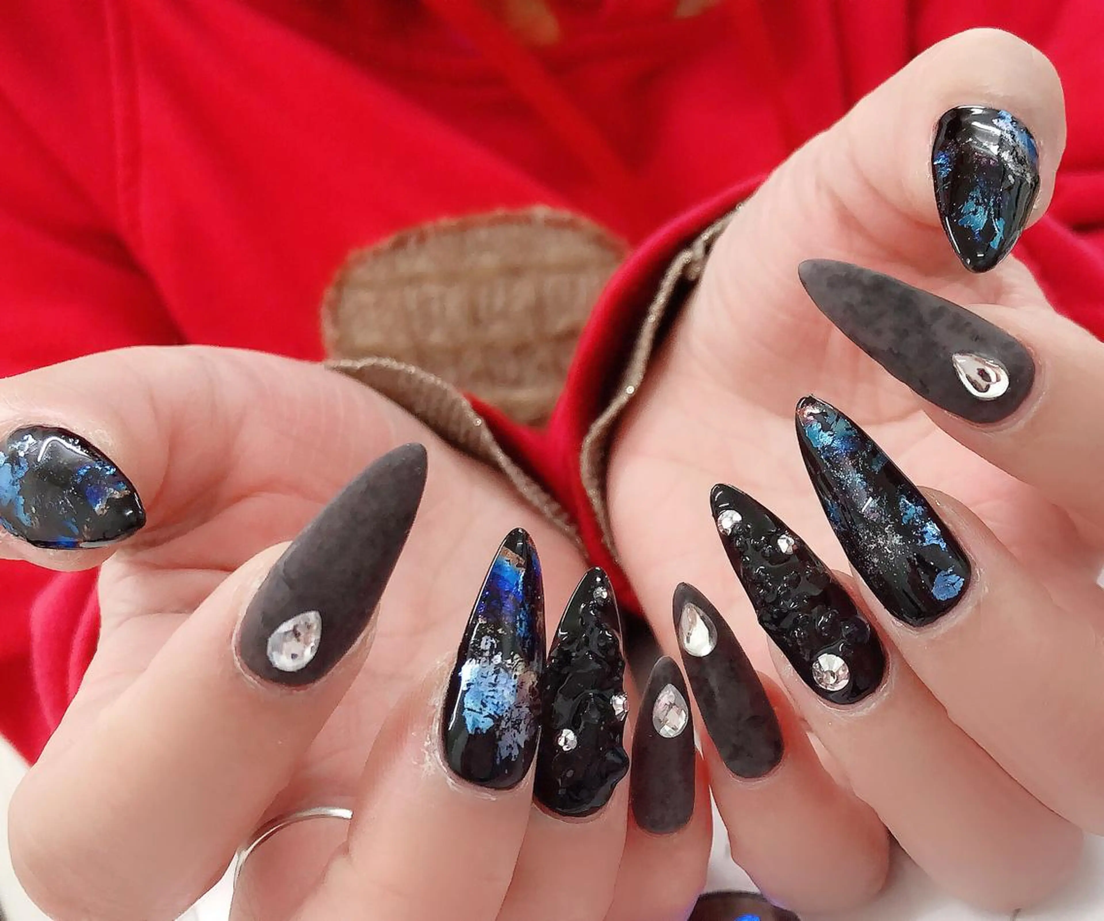 ネイル 長さ出し ネイルチップ R salonのネイルデザイン