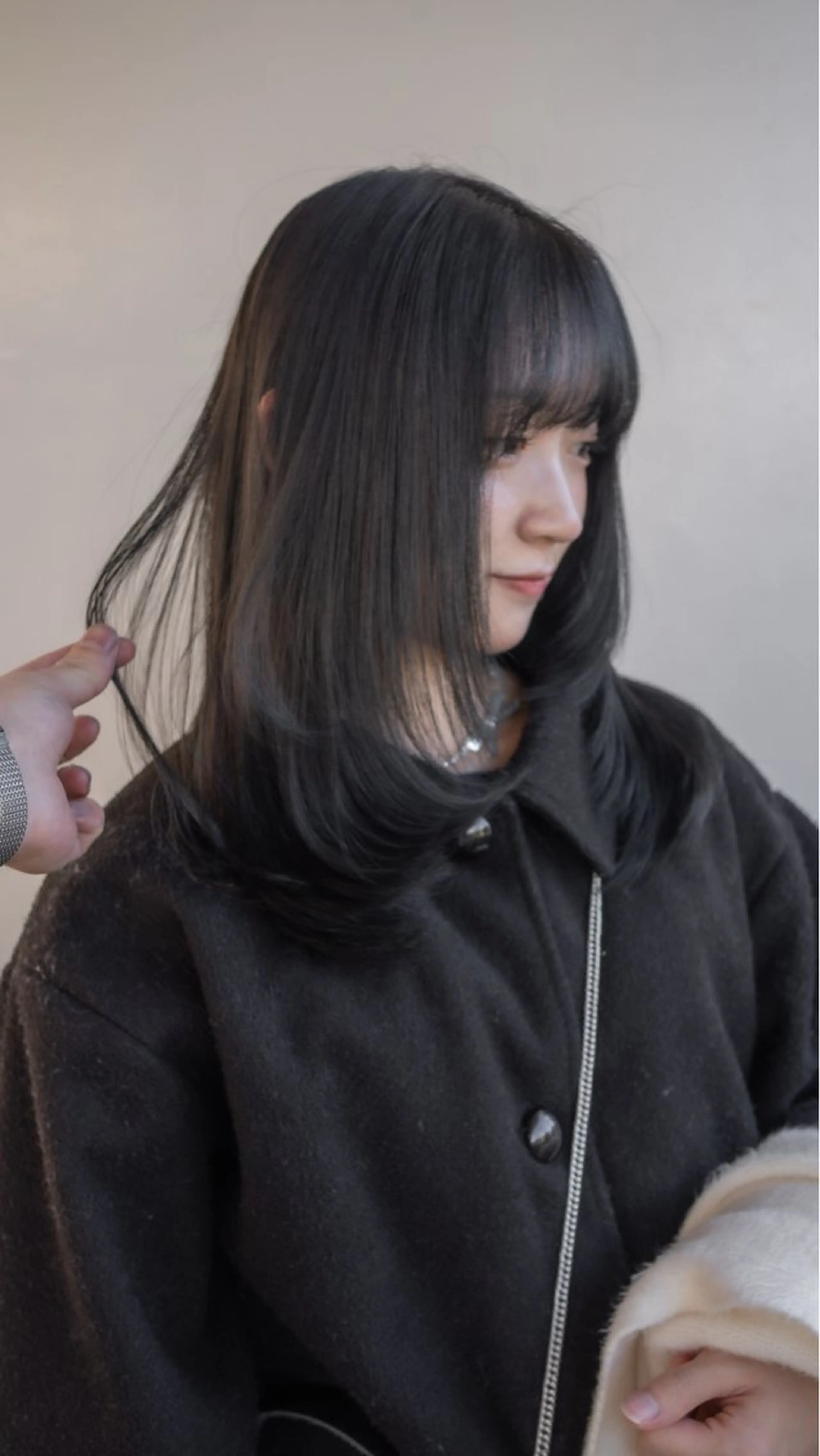 ミディアム カラー ショート/レイヤー なら石井知希のヘアスタイル