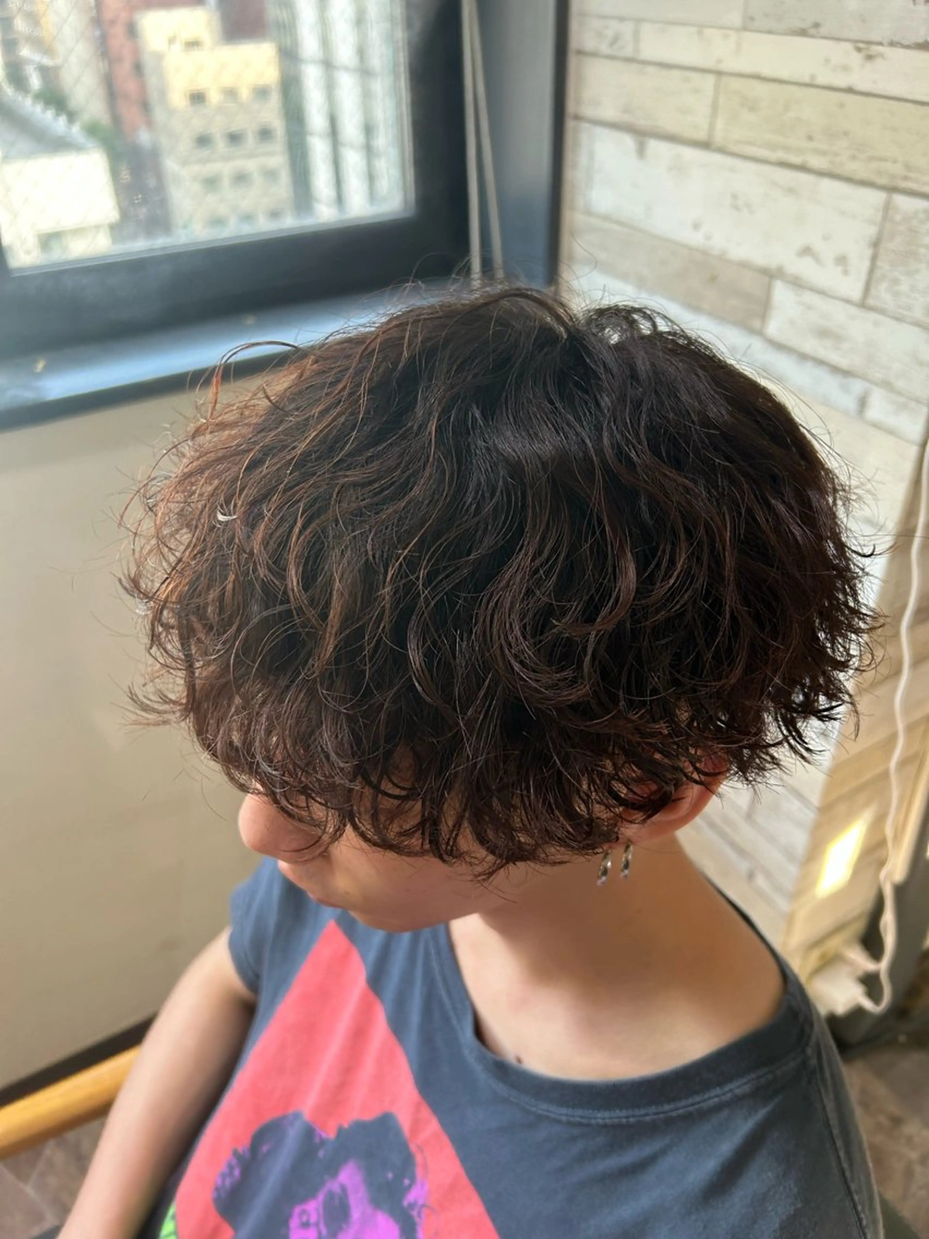 ショート パーマ メンズ カット パーマ HRK1st RYOKIのヘアスタイル