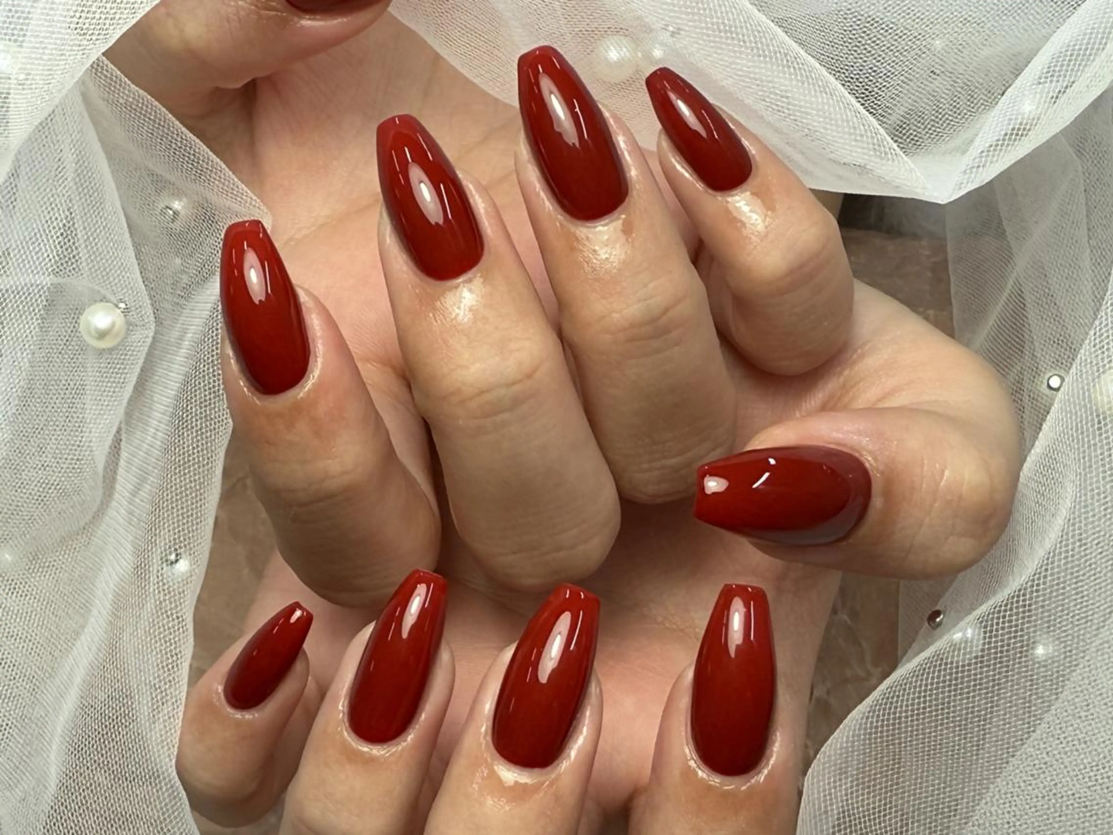 ネイル ハンドネイル 成塚 雅香のネイルデザイン