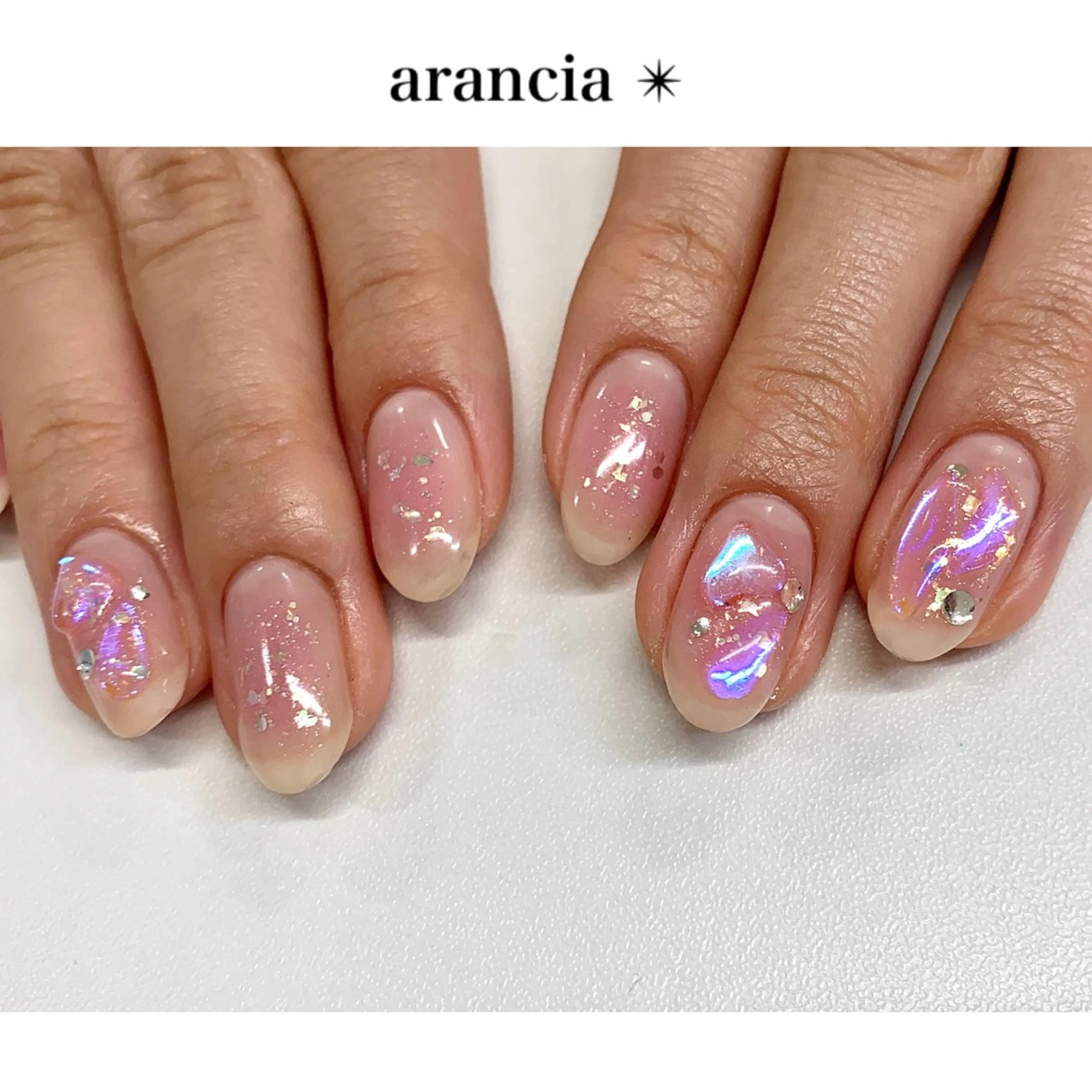 ネイル ハンドネイル arancia /moeのネイルデザイン