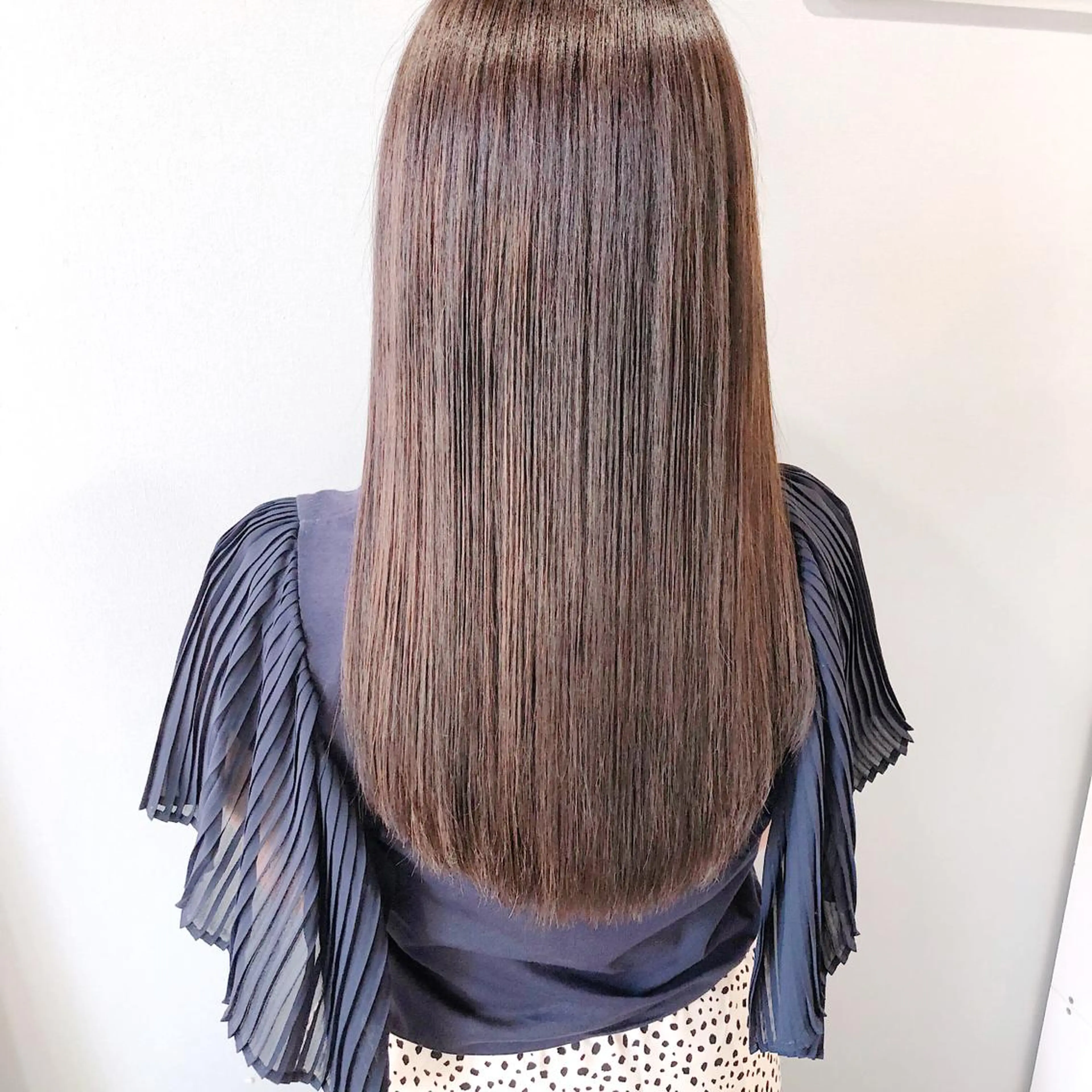 ロング カラー ボブ 髪質改善 トリートメント 酸熱トリートメント 美髪専門サロン kazuのヘアスタイル