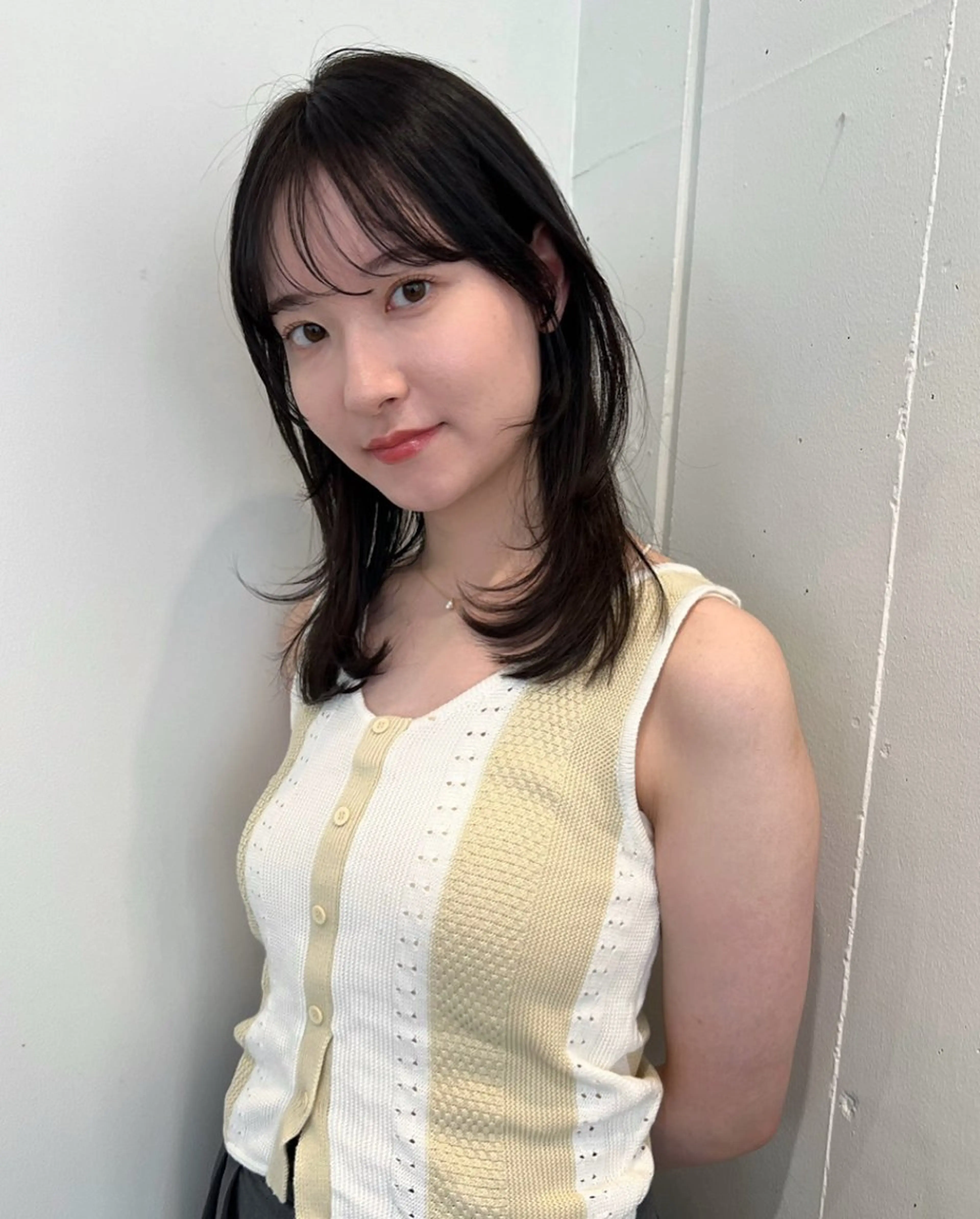 ミディアム レイヤーカット 表参道SHEA Am iのヘアスタイル