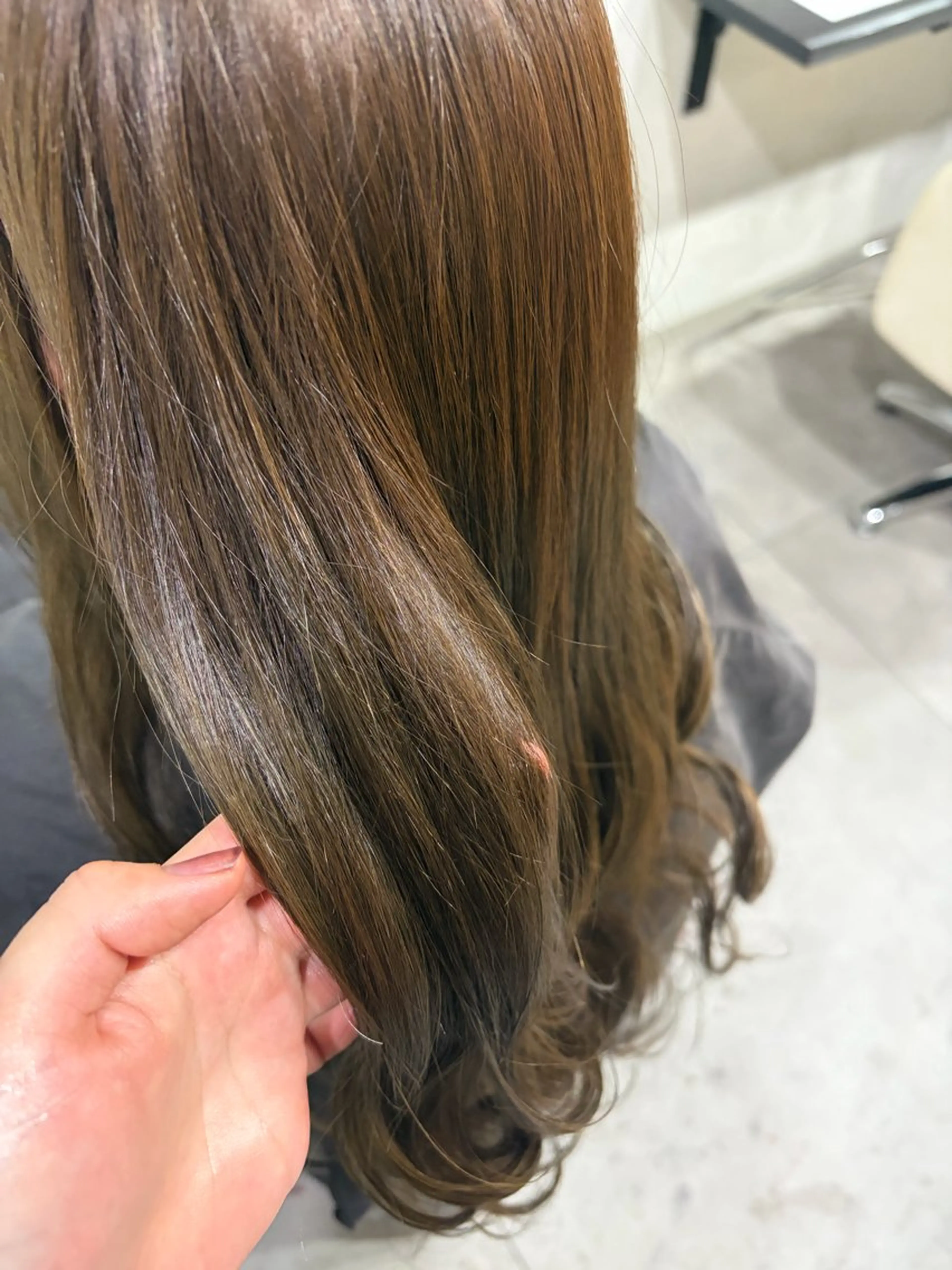 カラー ヘアカラー トリートメント ストレート/カラー 特化雪本☃️のヘアスタイル