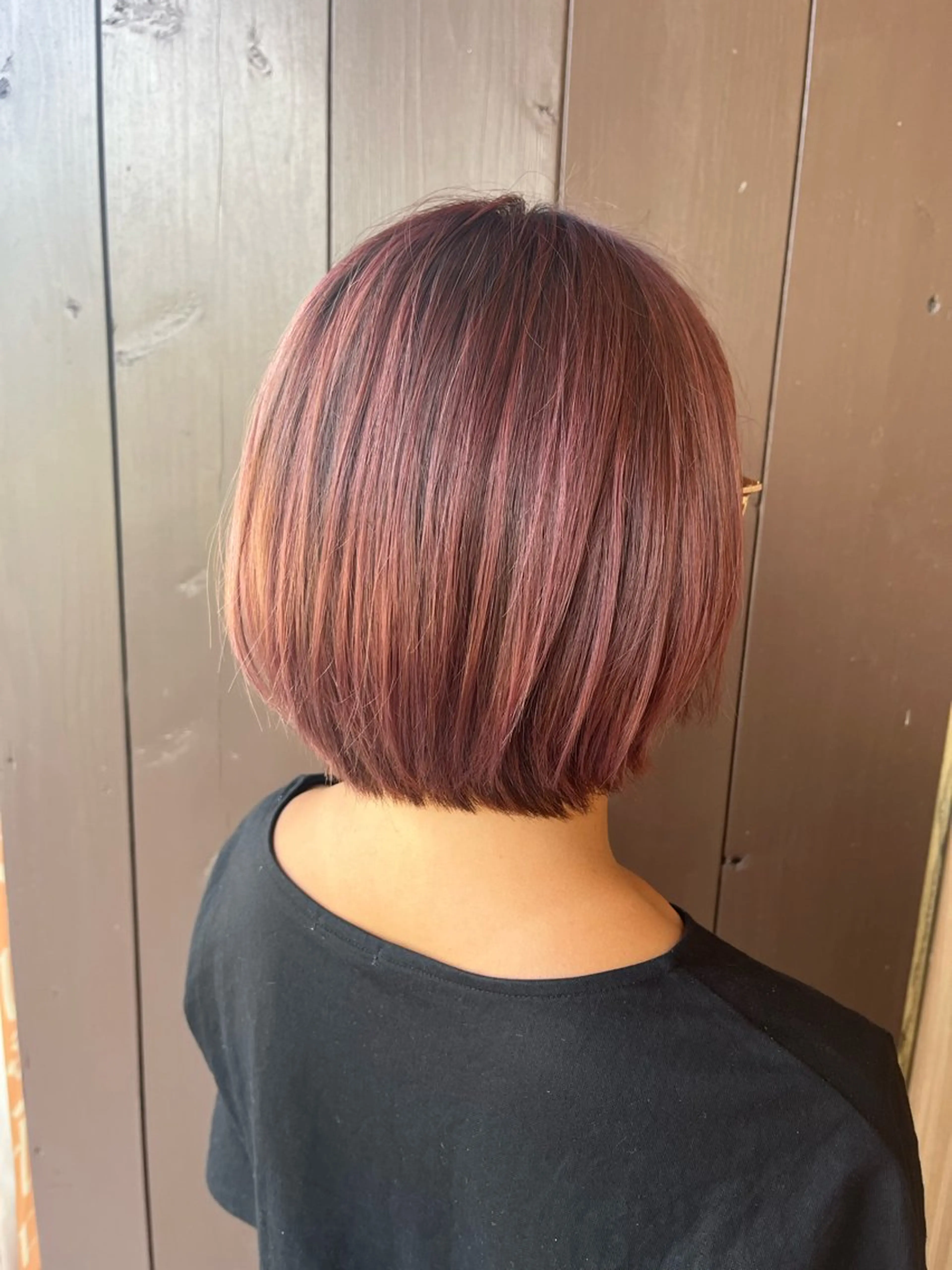 ショート カラー カット ヘアカラー カットモデル募集✂︎ 森田ひかり🌼のヘアスタイル