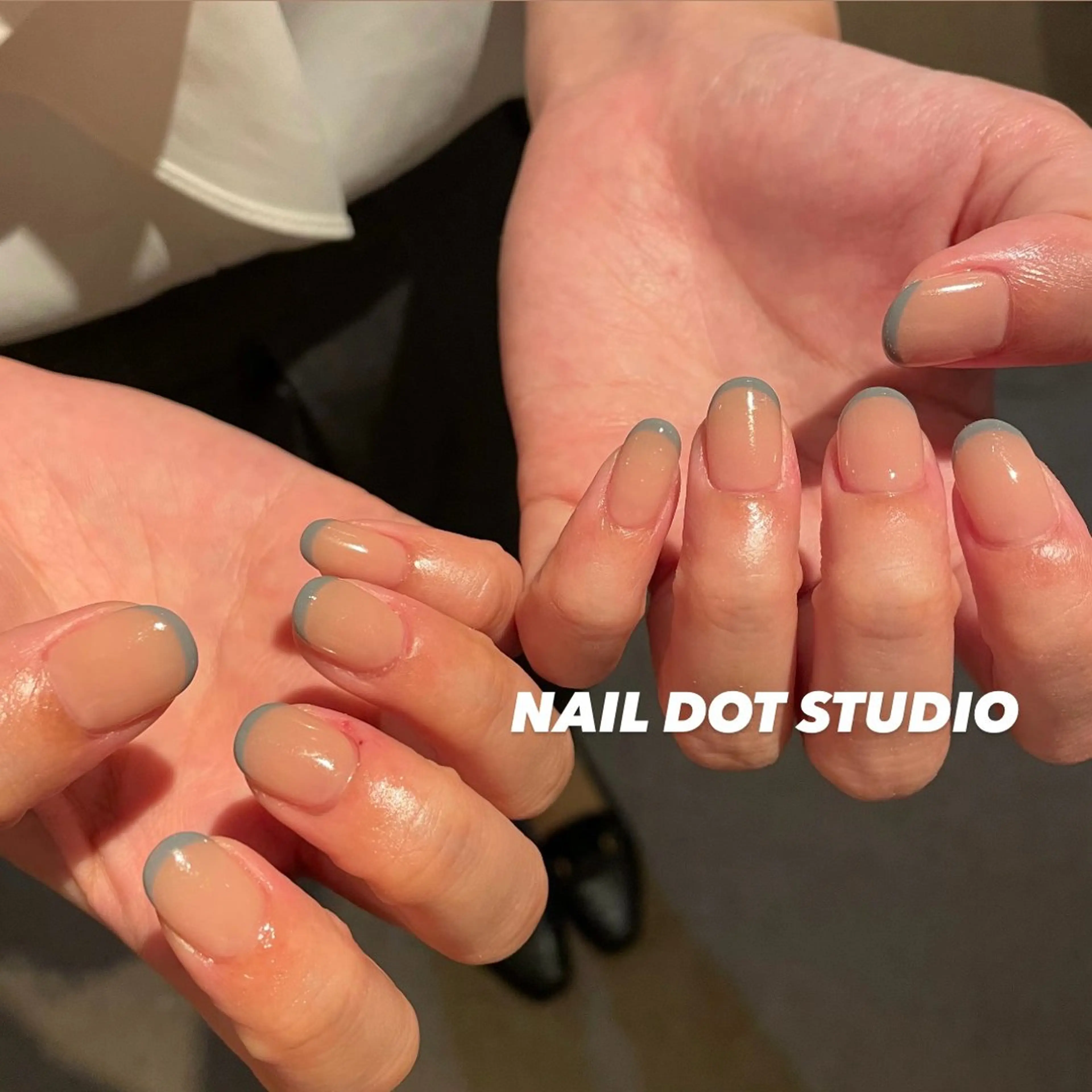 ネイル フレンチネイル NAIL DOT STUDIO堺筋本町のネイルデザイン