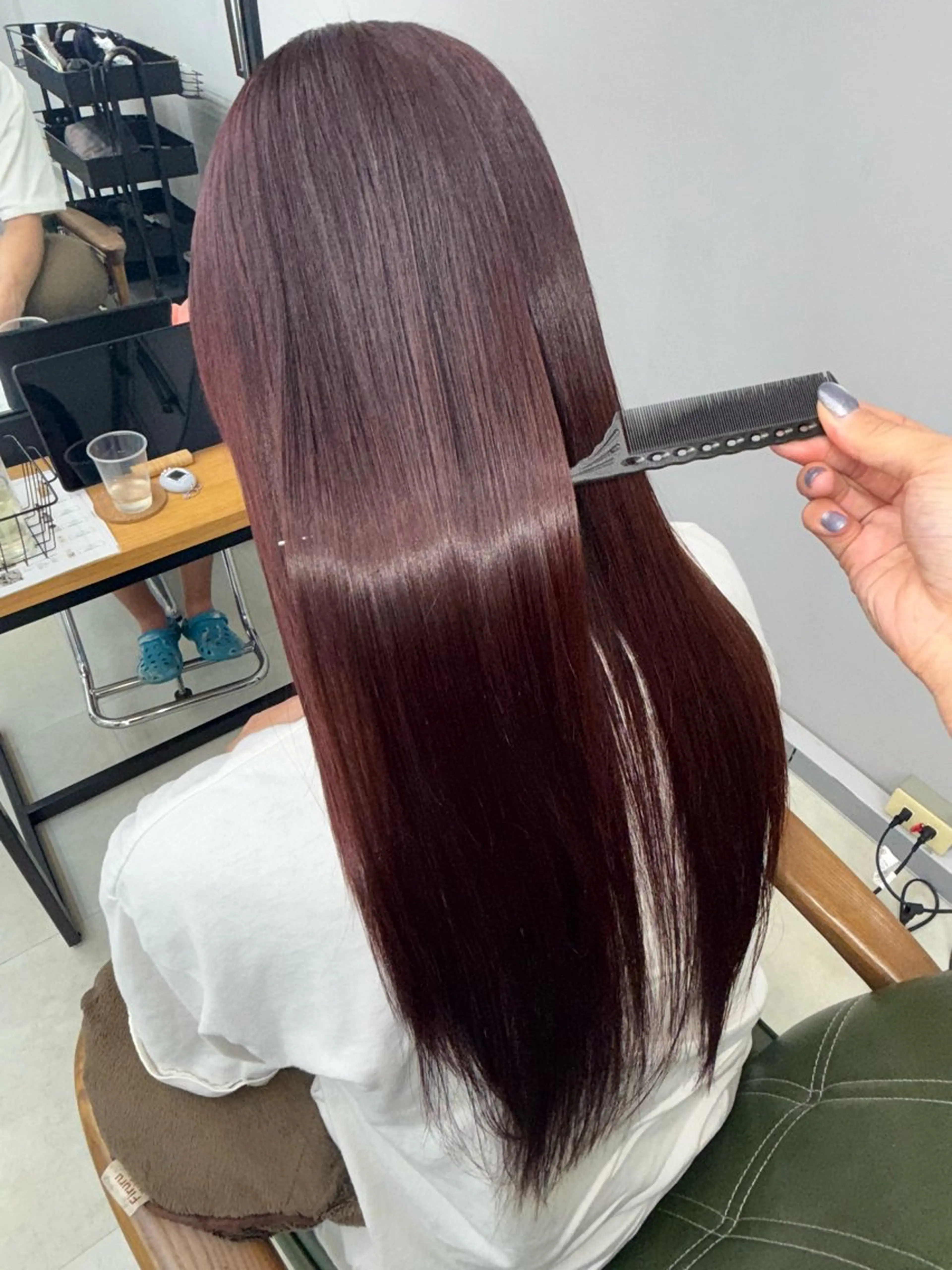 ロング トリートメント カット ヘアカラー トリートメント 小池 風賀のヘアスタイル