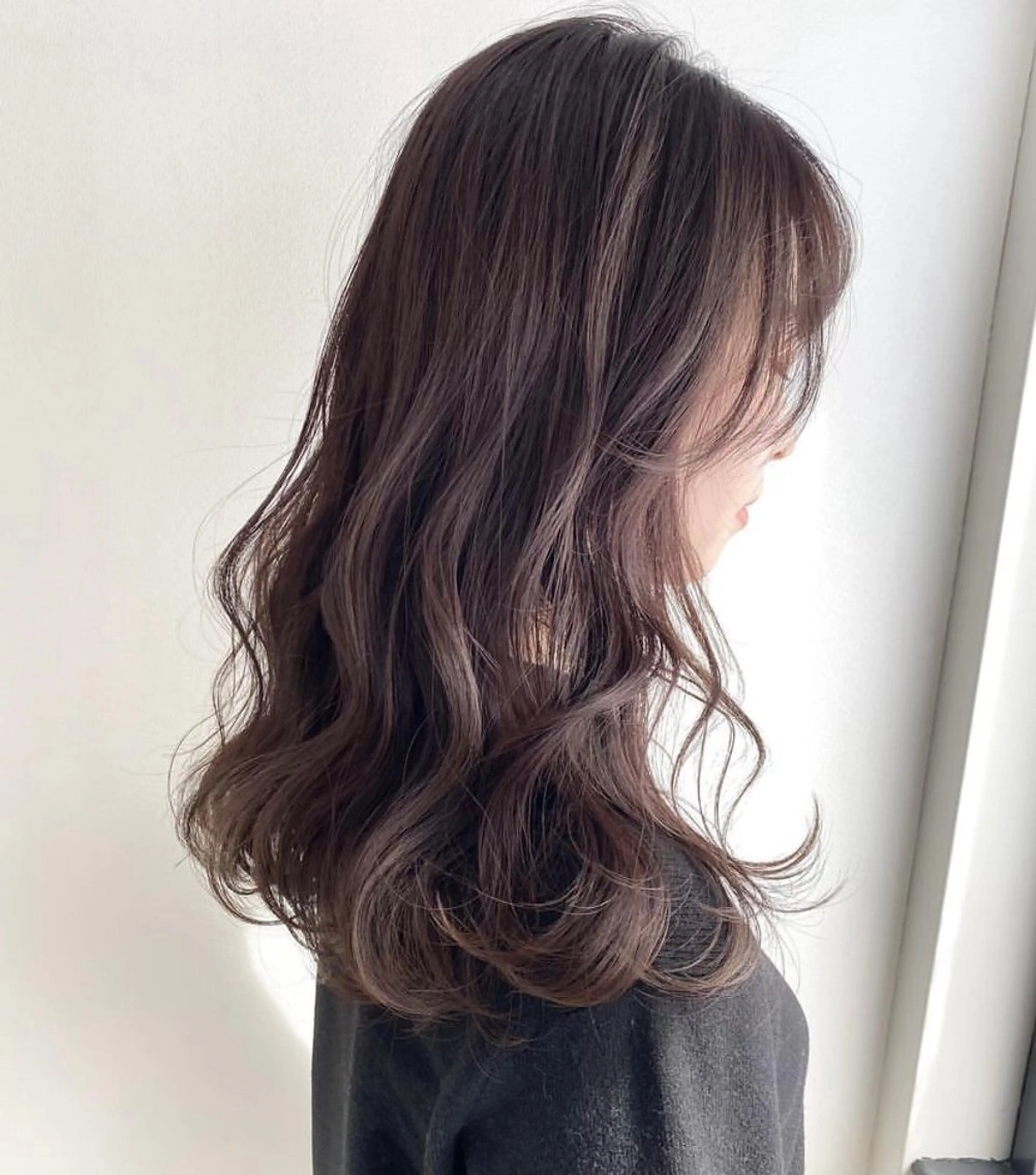 ロング カラー 前田 亮晟のヘアスタイル