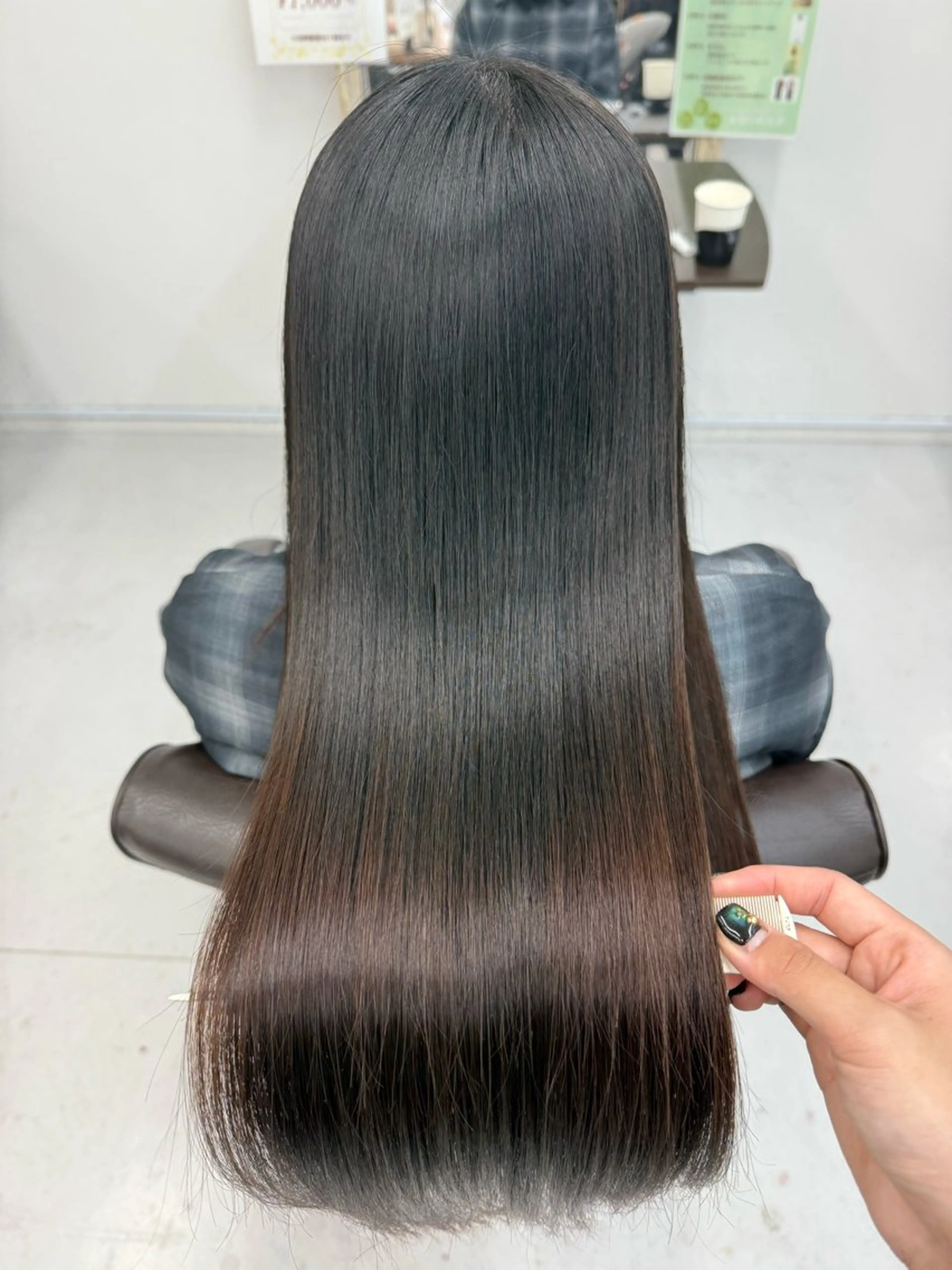 ロング 山崎結菜 髪質改善💎のヘアスタイル