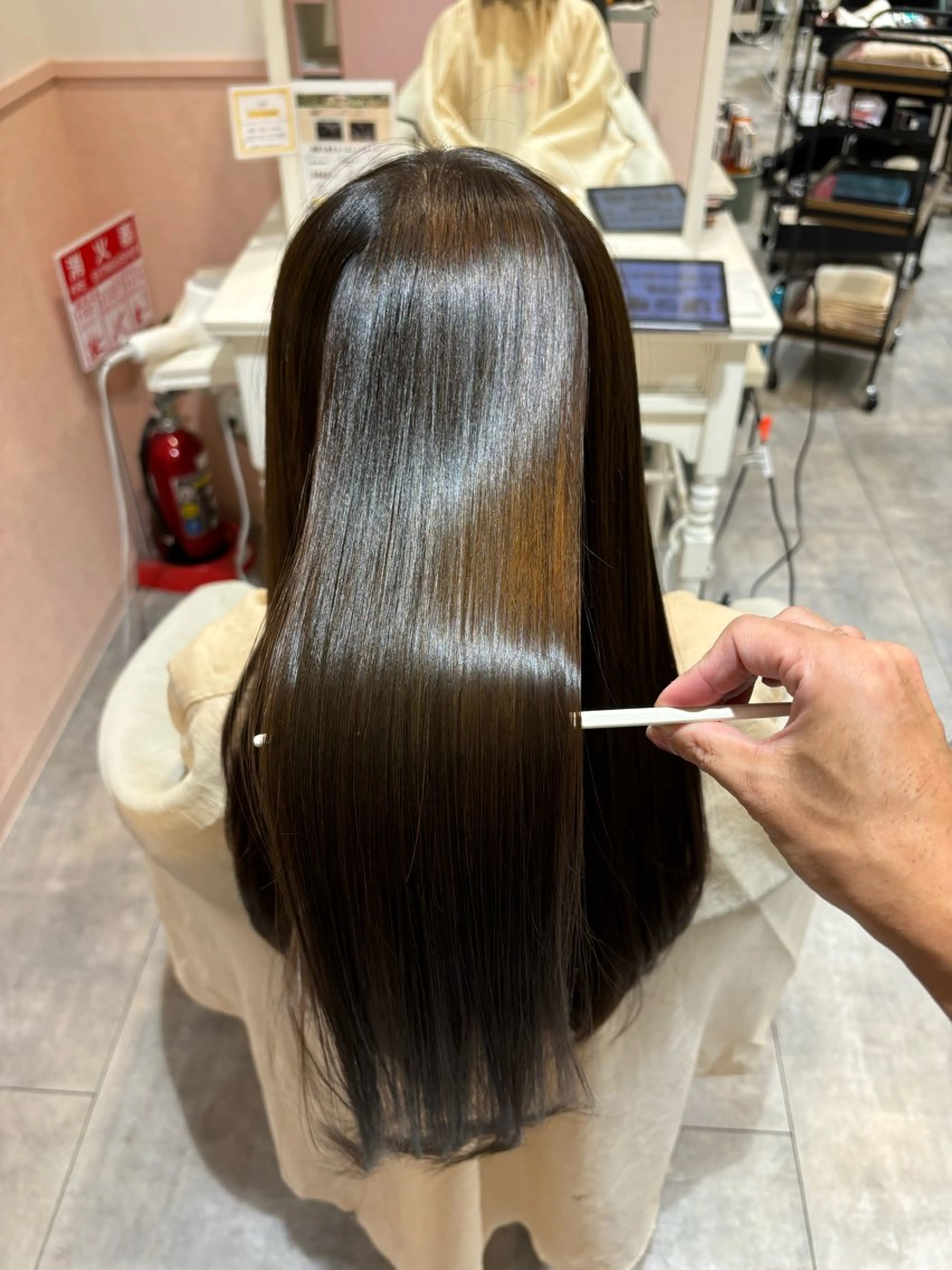 ロング 伸ばしかけ 髪質改善 髪質改善 田中大貴のヘアスタイル